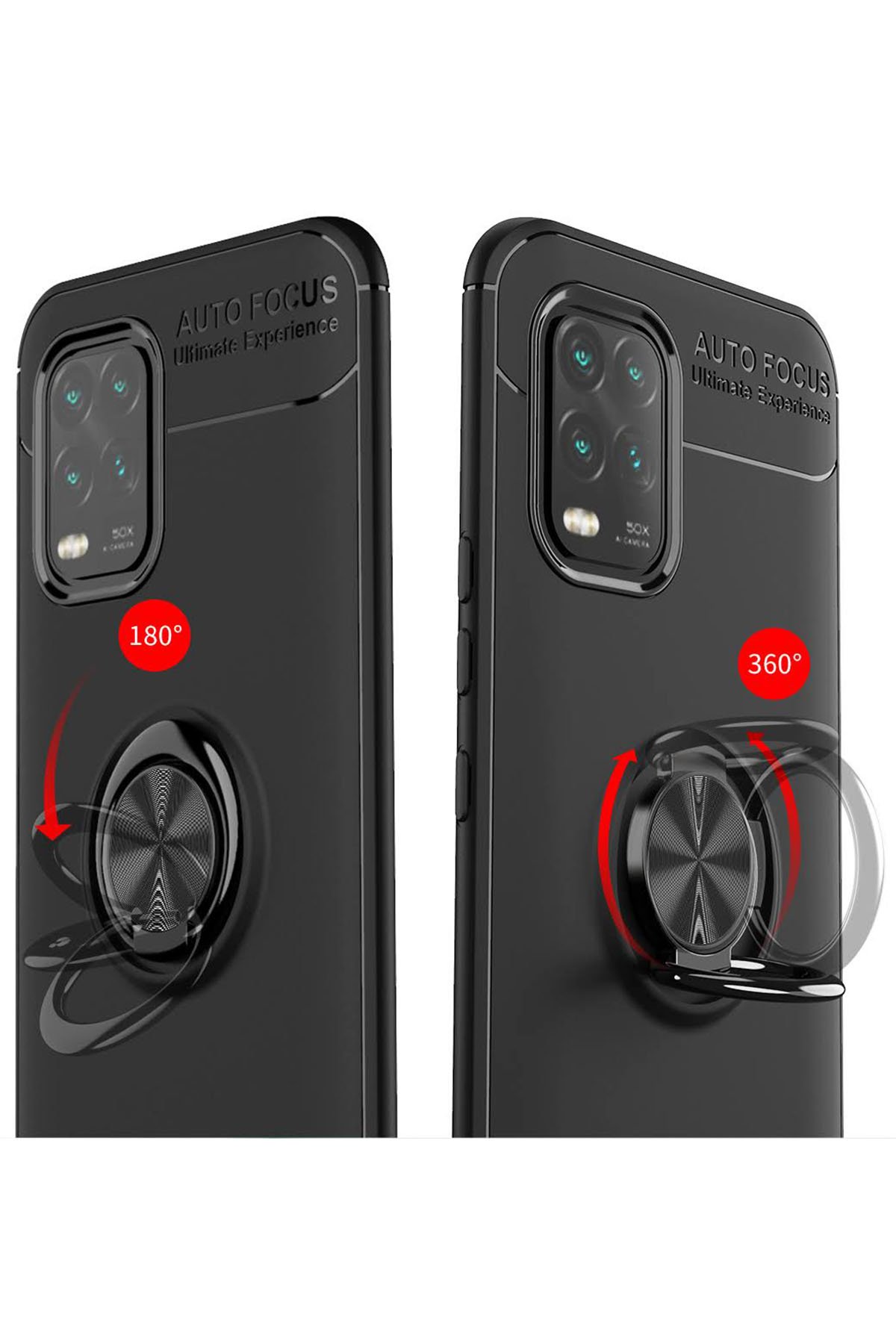 Newface Xiaomi Mi 10 Lite Kılıf First Silikon - Bordo