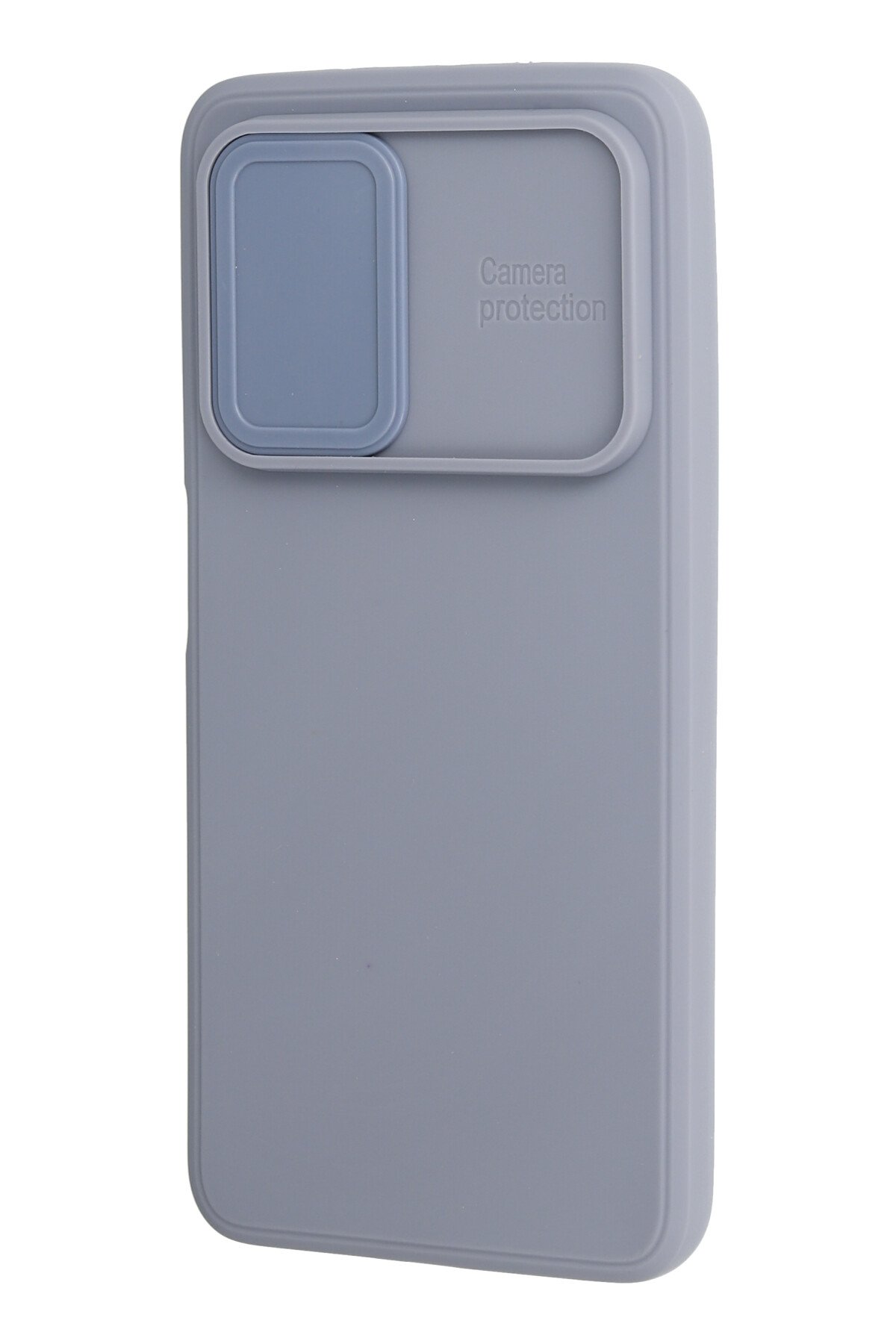 Newface Xiaomi Mi 10T Kılıf Color Lens Silikon - Gri