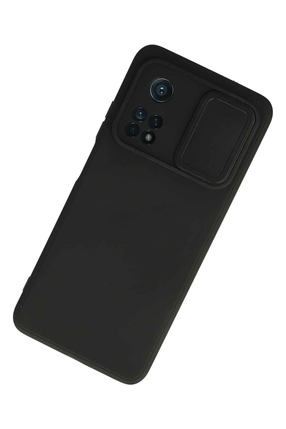 Newface Xiaomi Mi 10T Kılıf Miami Şeffaf Silikon - Fuşya