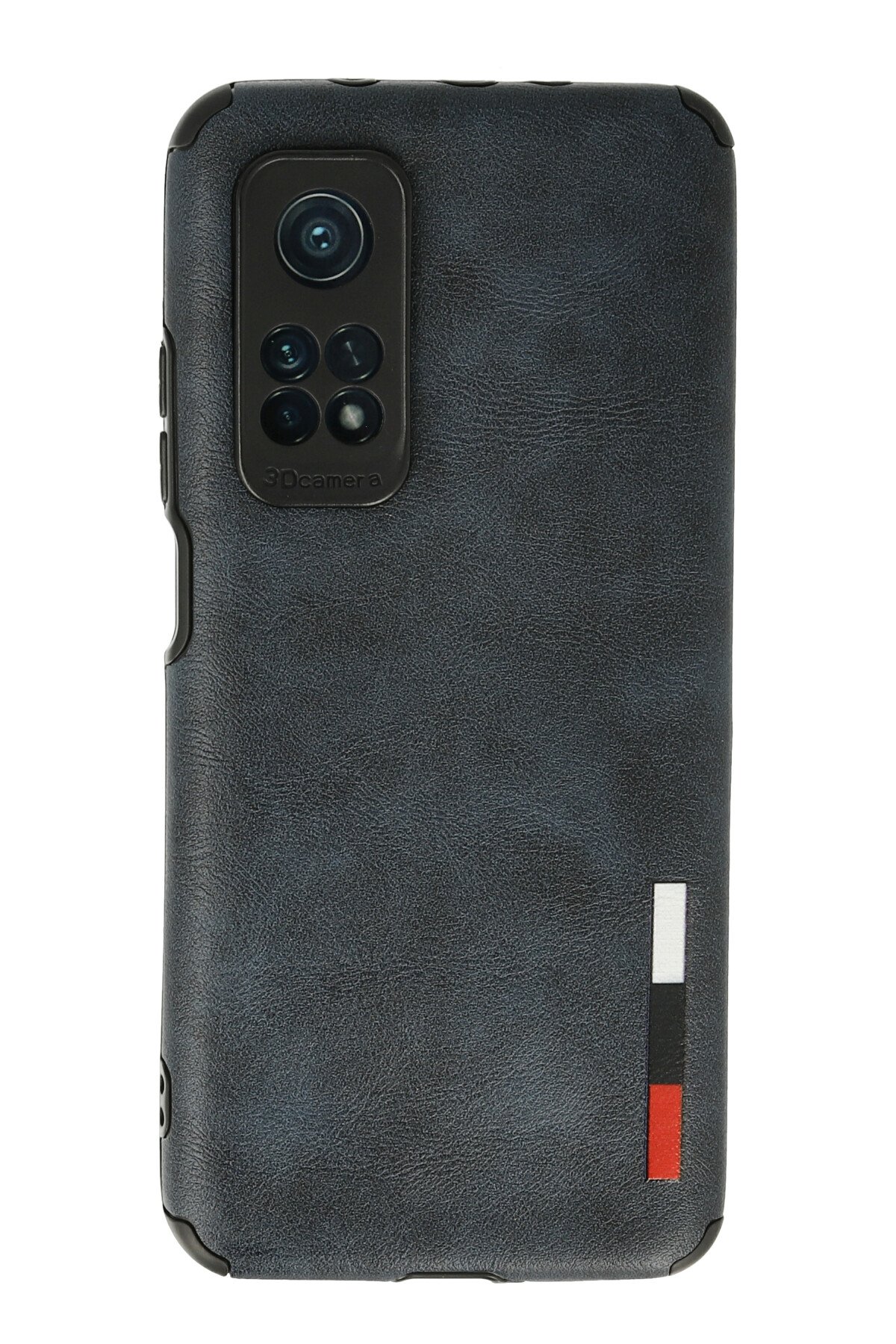 Newface Xiaomi Mi 10T Kılıf Miami Şeffaf Silikon - Lacivert