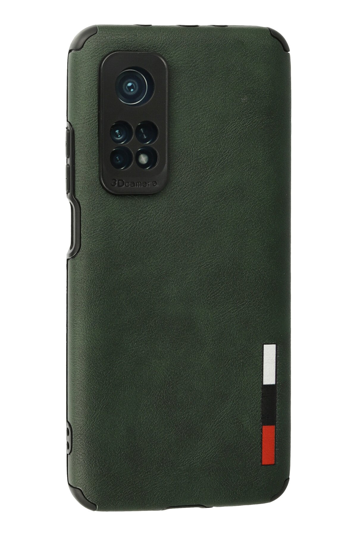 Newface Xiaomi Mi 10T Kılıf Miami Şeffaf Silikon  - Siyah