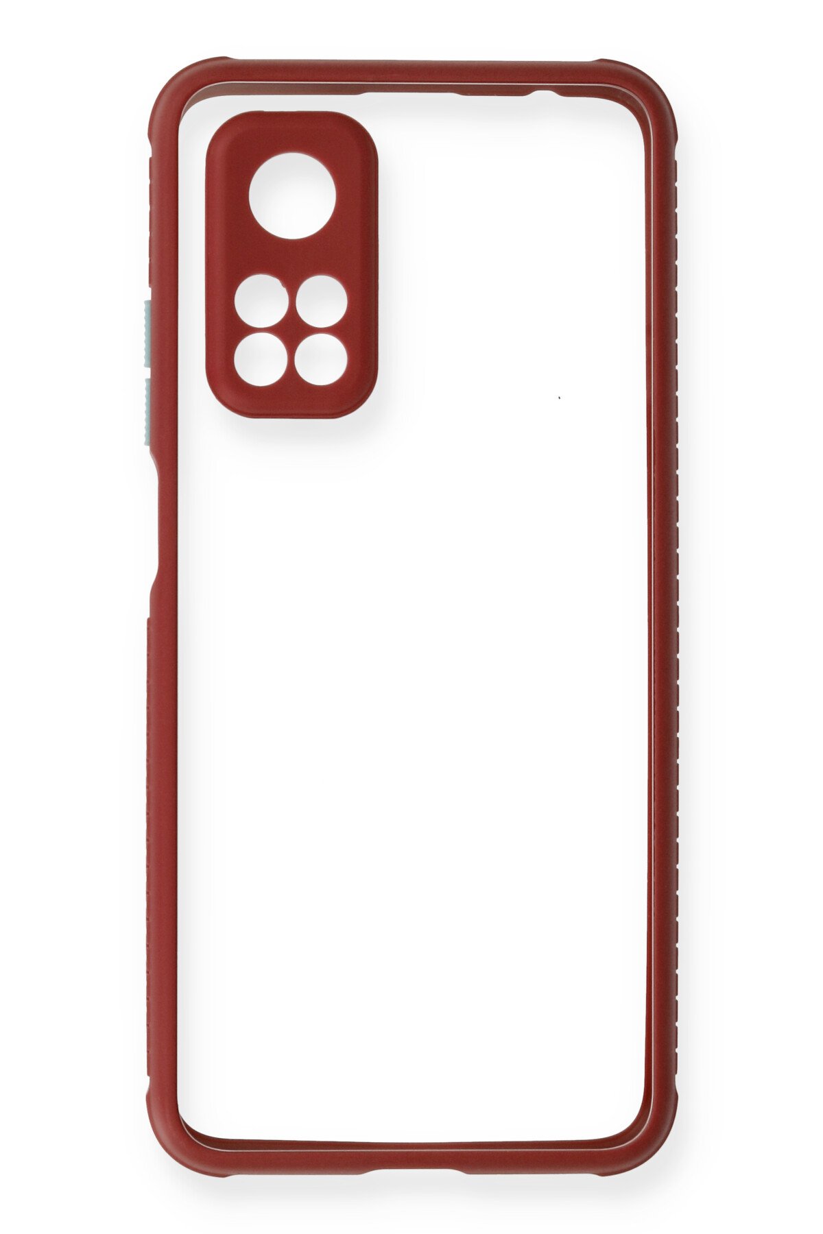 Newface Xiaomi Mi 10T Kılıf Palm Buzlu Kamera Sürgülü Silikon - Sarı
