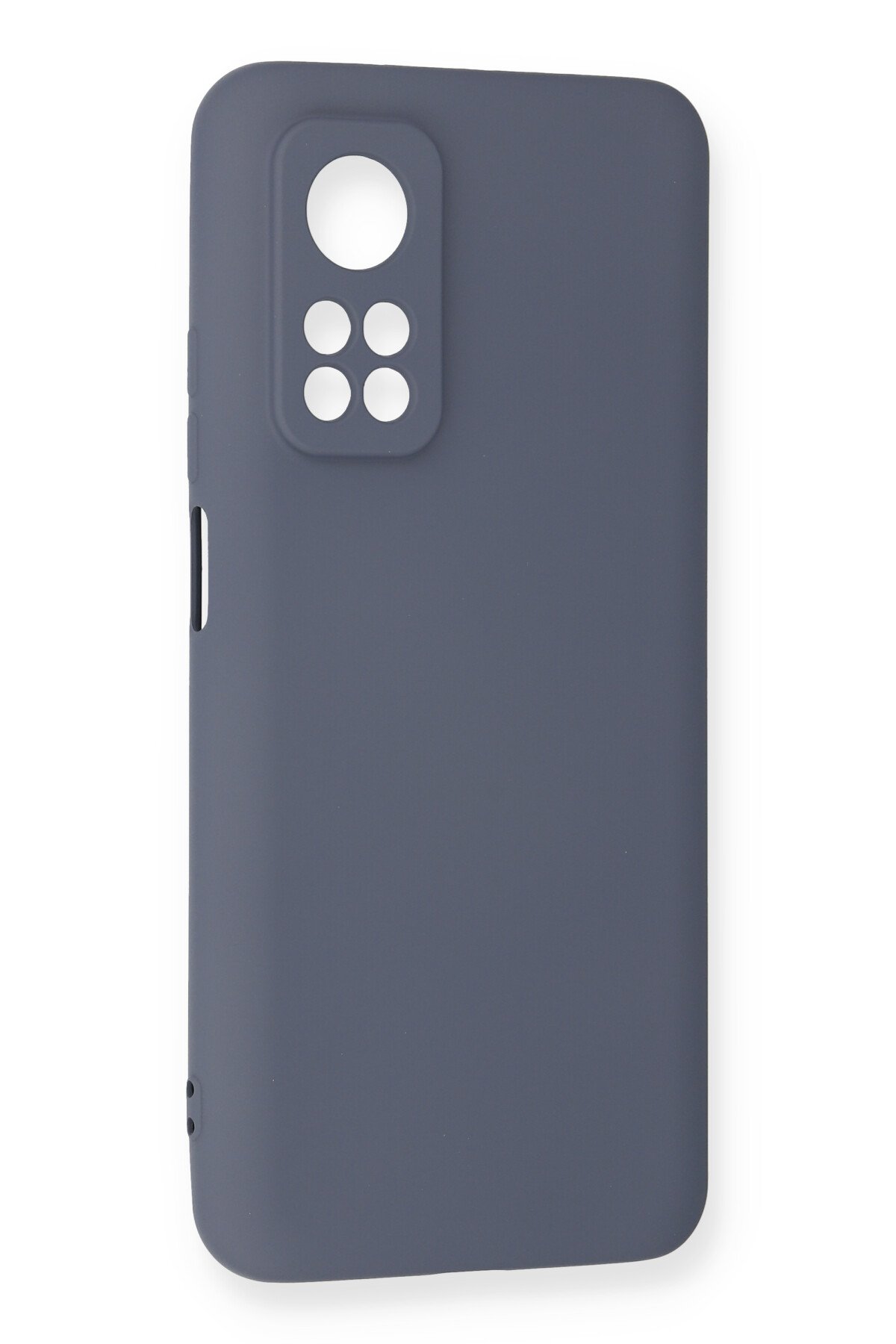 Newface Xiaomi Mi 10T Kılıf Palm Buzlu Kamera Sürgülü Silikon - Siyah