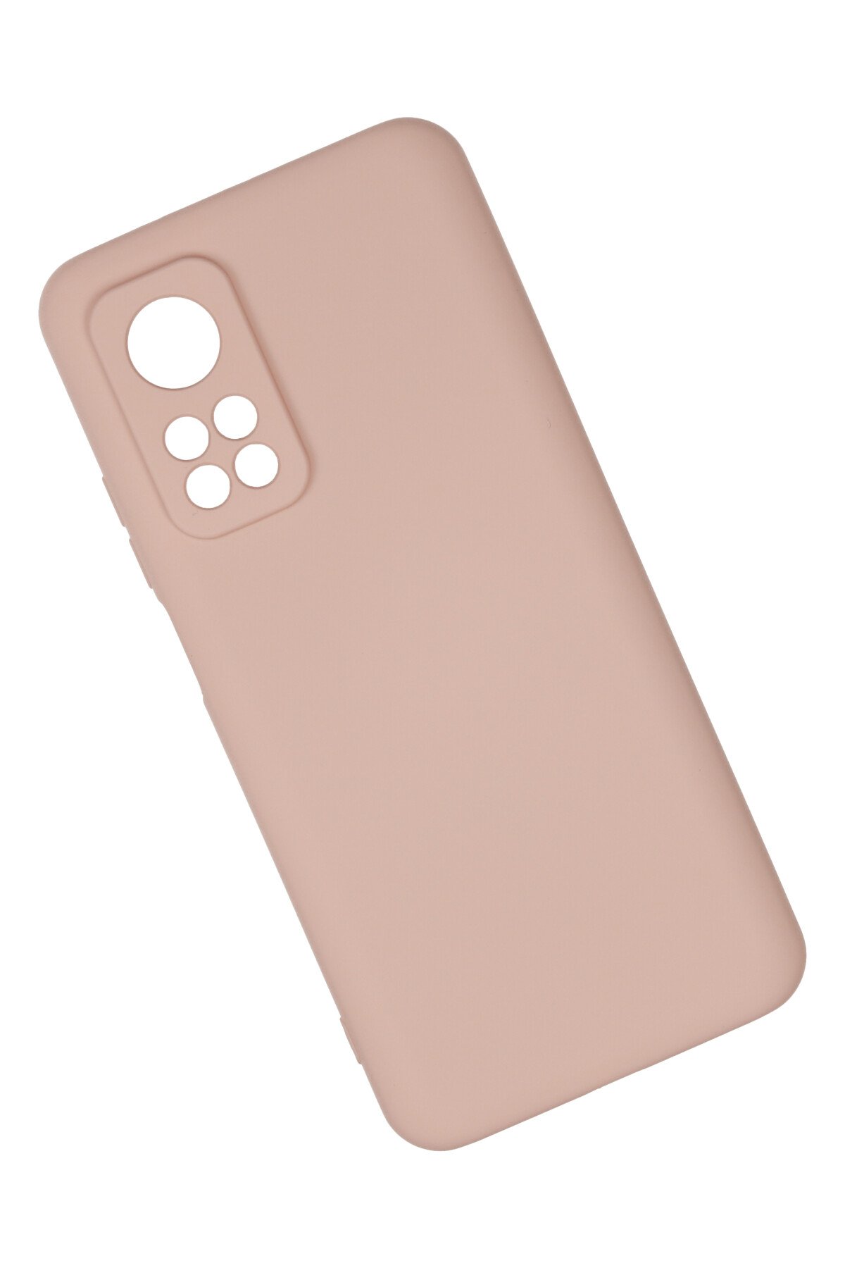 Newface Xiaomi Mi 10T Kılıf Nano içi Kadife Silikon - Siyah