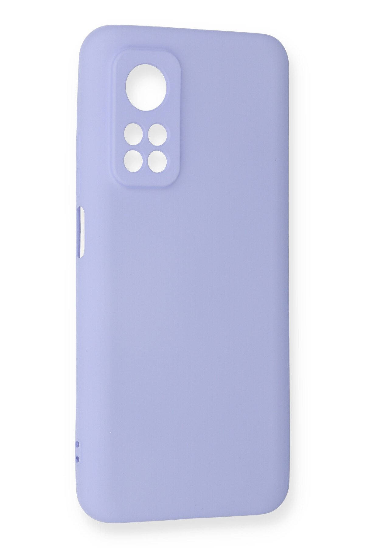 Newface Xiaomi Mi 10T Kılıf Palm Buzlu Kamera Sürgülü Silikon - Lacivert