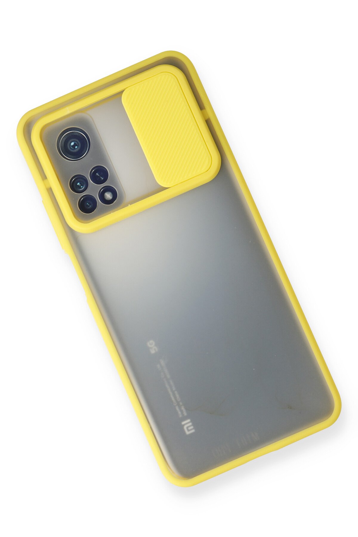 Newface Xiaomi Mi 10T Kılıf Volet Silikon - Siyah