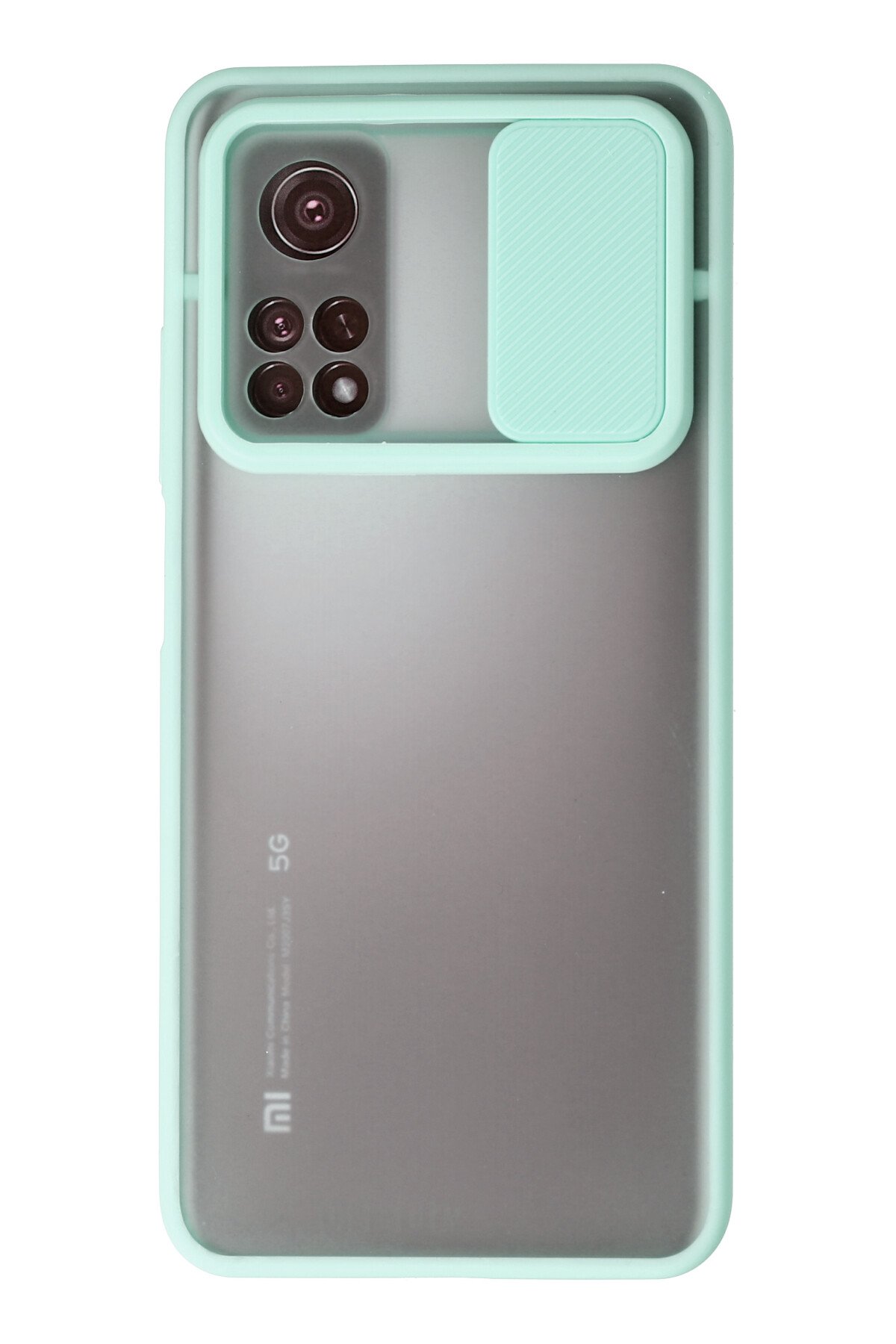 Newface Xiaomi Mi 10T Kılıf Nano içi Kadife Silikon - Kırmızı