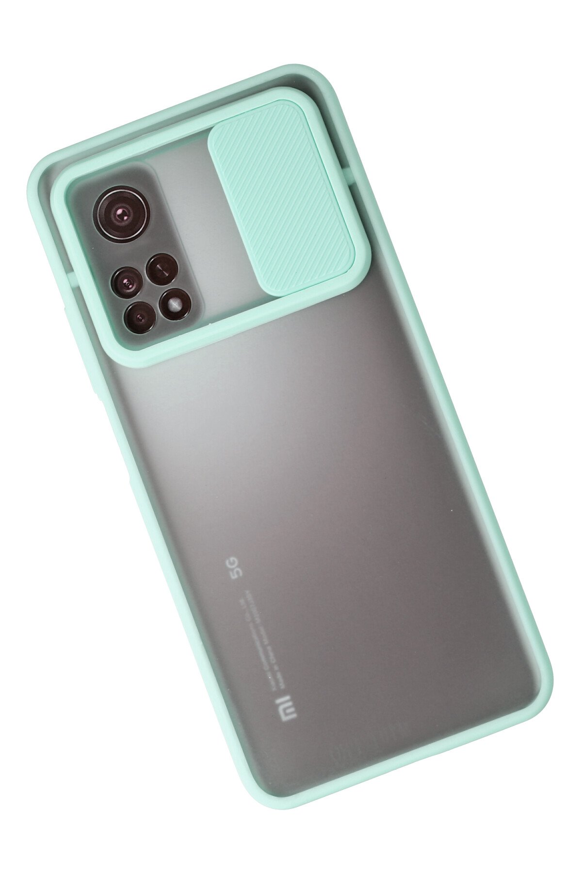 Newface Xiaomi Mi 10T Kılıf Nano içi Kadife Silikon - Kırmızı