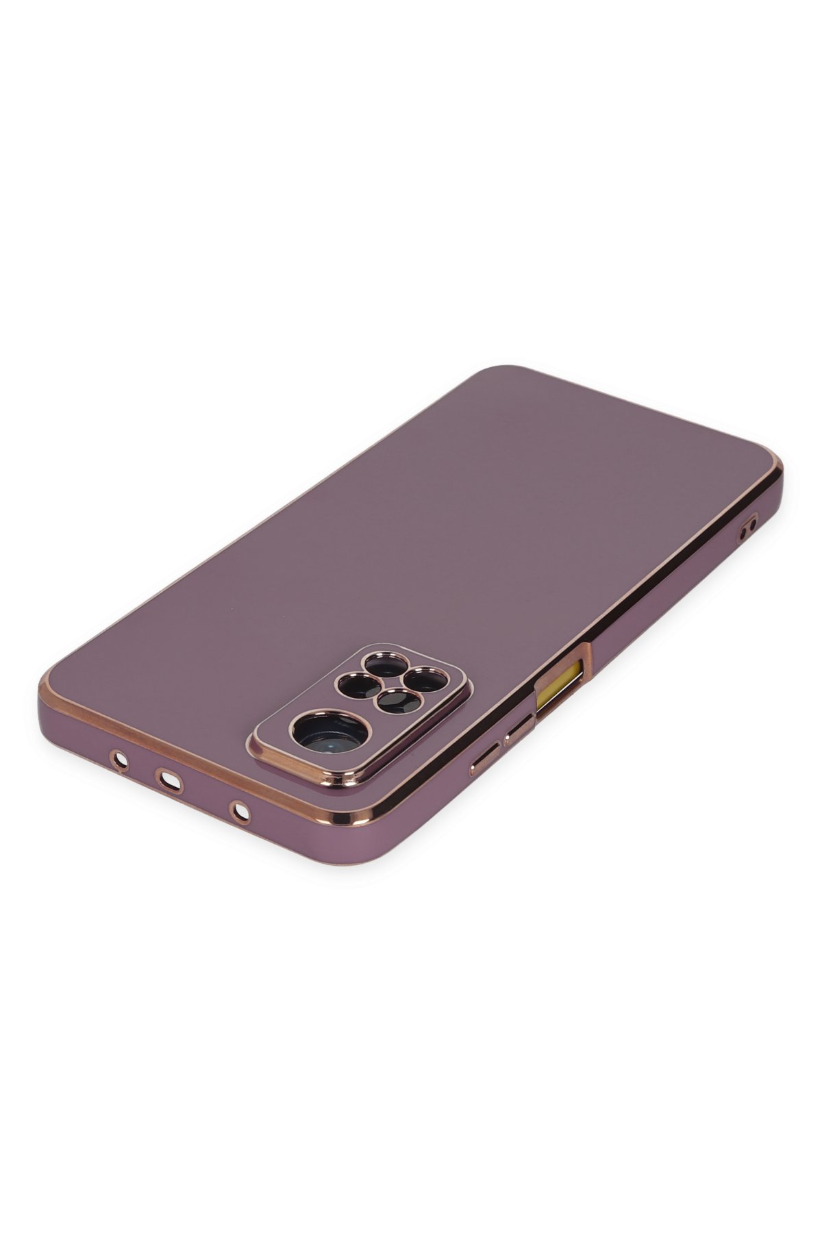 Newface Xiaomi Mi 10T Kılıf Miami Şeffaf Silikon - Kırmızı