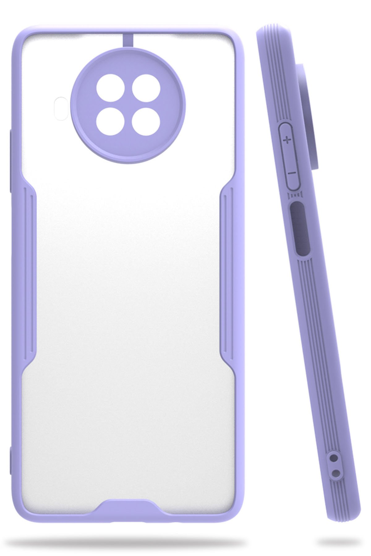 Newface Xiaomi Mi 10T Lite Kılıf Auto Focus Karbon Kapak - Siyah