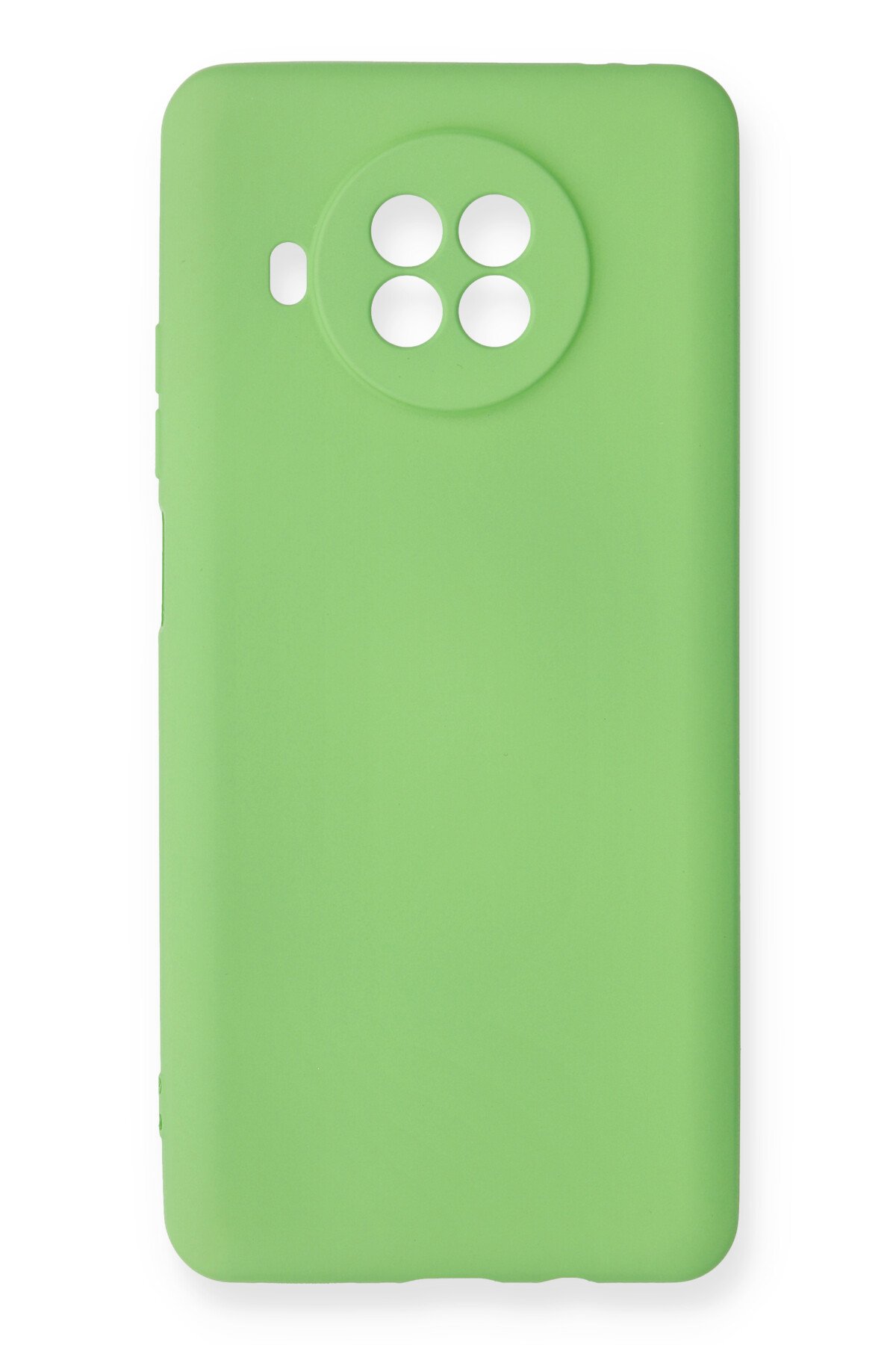 Newface Xiaomi Mi 10T Lite Kılıf Palm Buzlu Kamera Sürgülü Silikon - Sarı