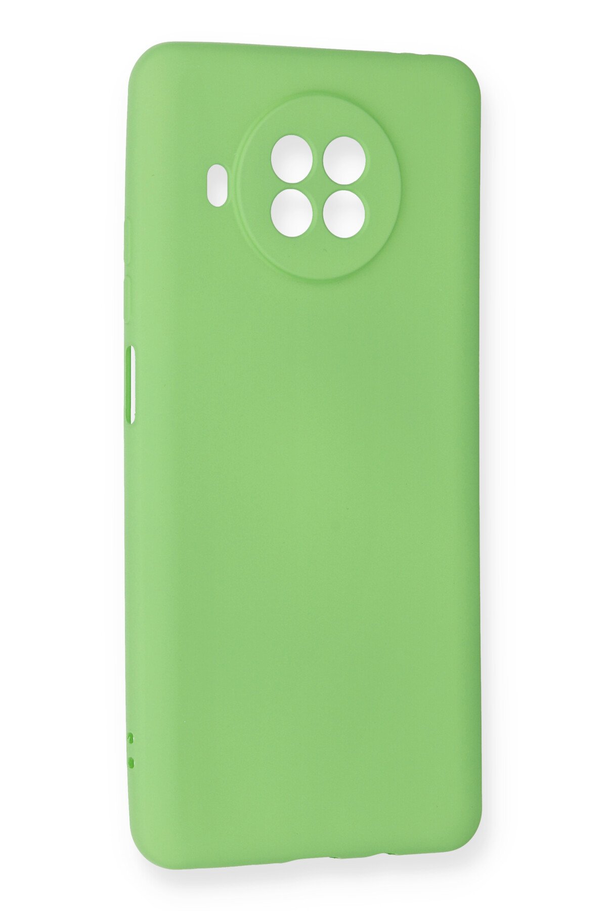 Newface Xiaomi Mi 10T Lite Kılıf Palm Buzlu Kamera Sürgülü Silikon - Sarı