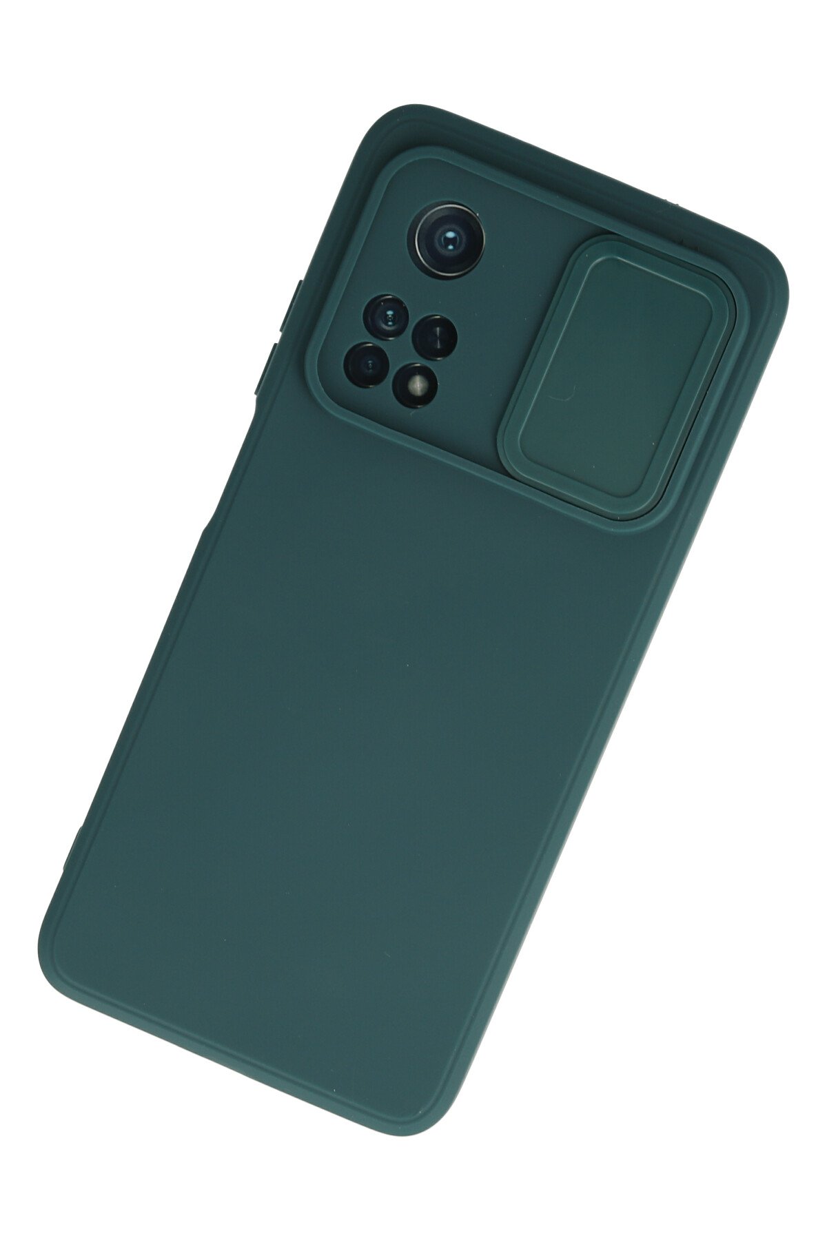 Newface Xiaomi Mi 10T Pro Kılıf Nano içi Kadife Silikon - Turuncu