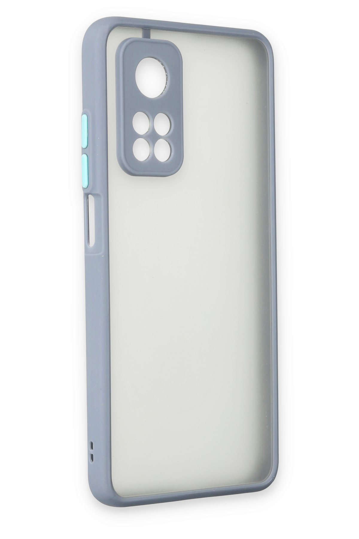 Newface Xiaomi Mi 10T Pro Kılıf Volet Silikon - Beyaz
