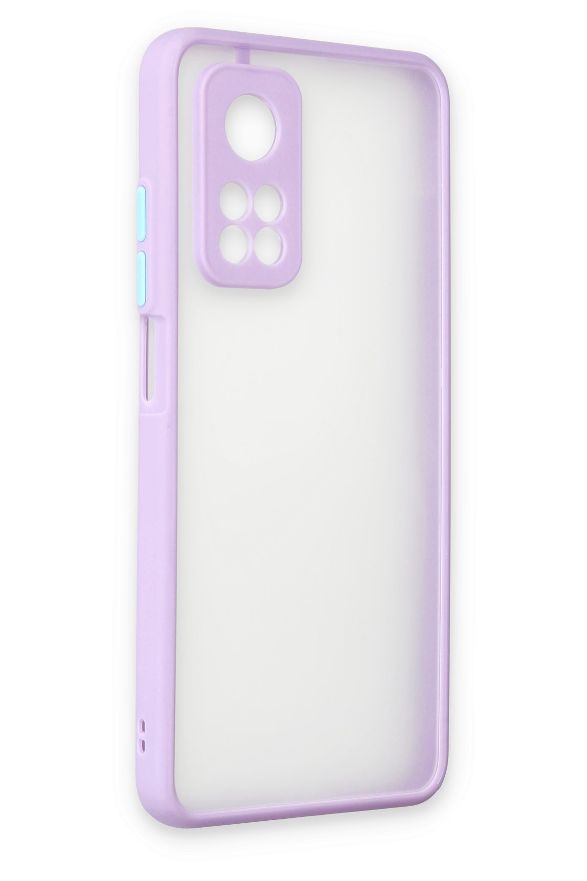 Newface Xiaomi Mi 10T Pro Kılıf Sofya Yüzüklü Silikon Kapak - Kırmızı