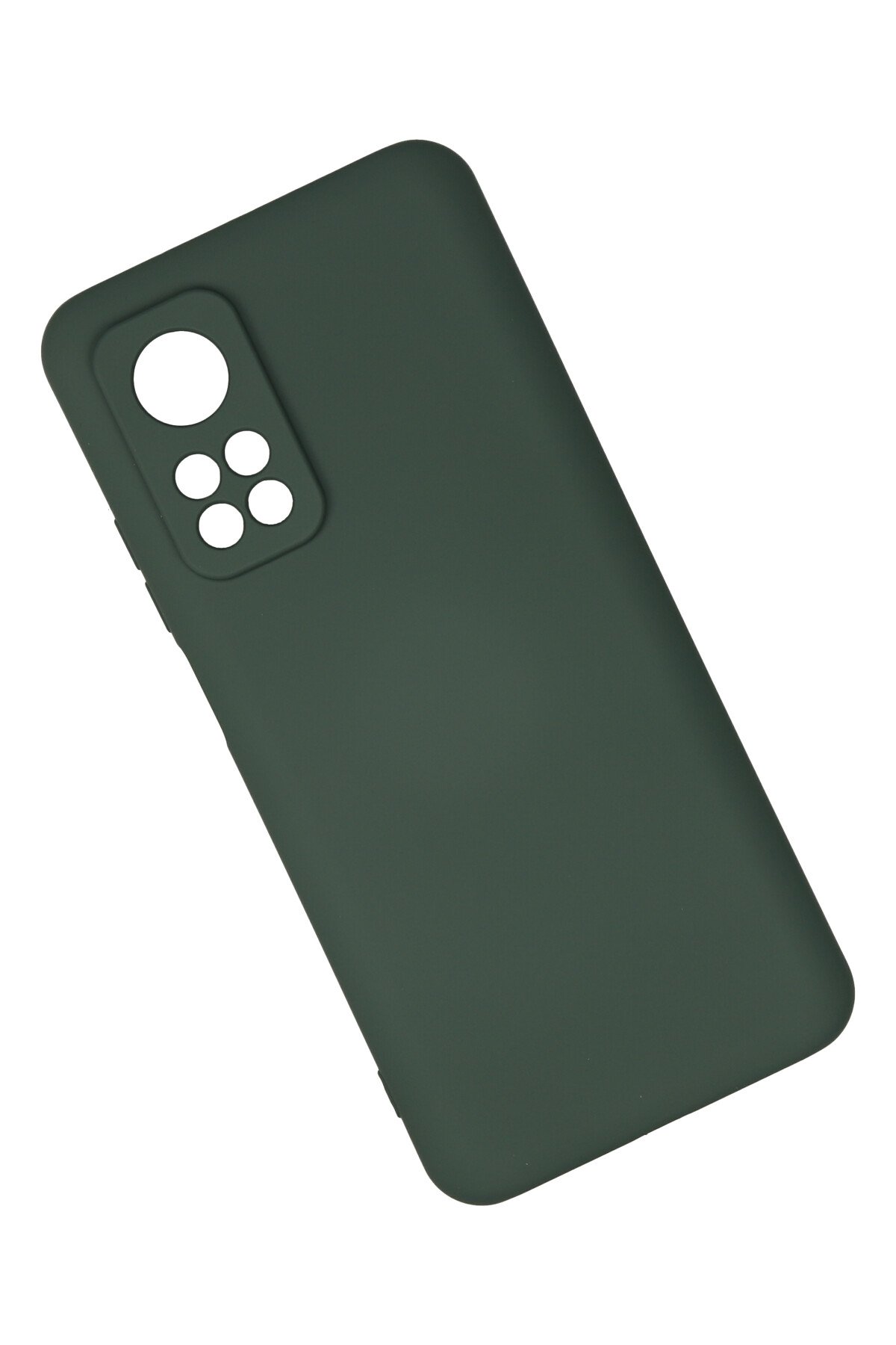 Newface Xiaomi Mi 10T Pro Kılıf Sofya Yüzüklü Silikon Kapak - Yeşil