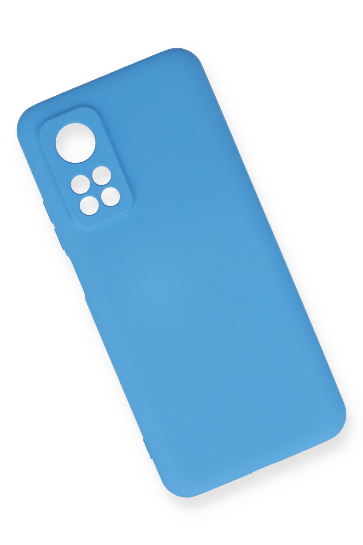 Newface Xiaomi Mi 10T Pro Kılıf Nano içi Kadife Silikon - Gri