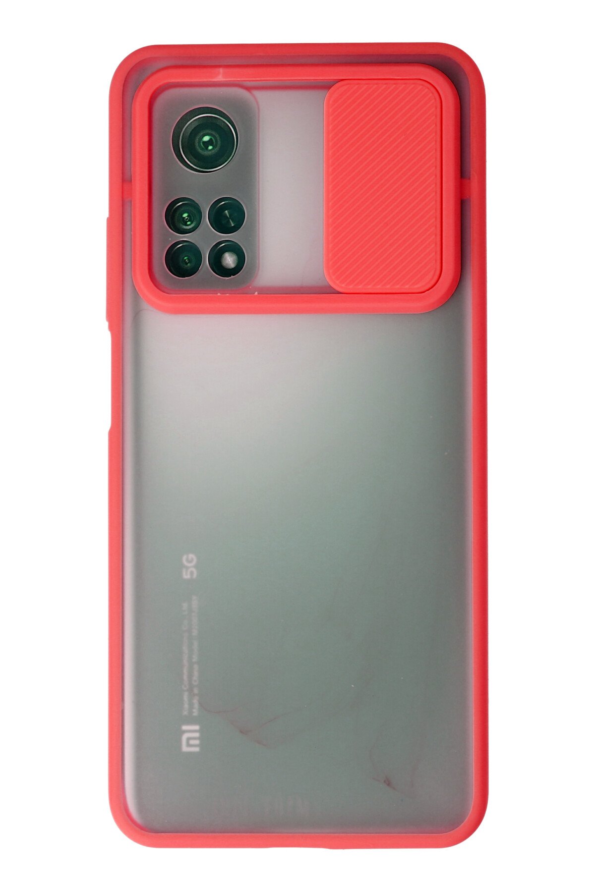 Newface Xiaomi Mi 10T Pro Kılıf Nano içi Kadife Silikon - Lila