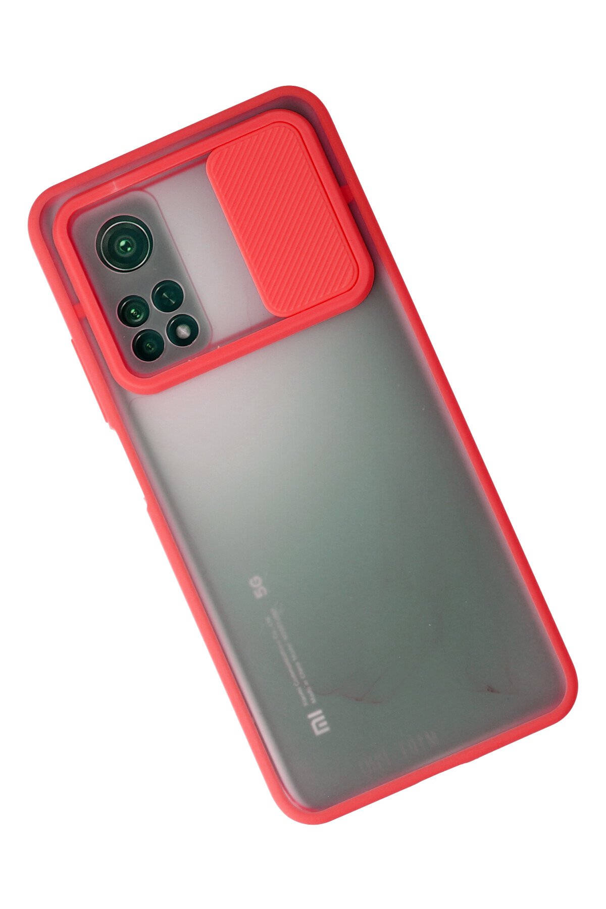 Newface Xiaomi Mi 10T Pro Kılıf Nano içi Kadife Silikon - Lila