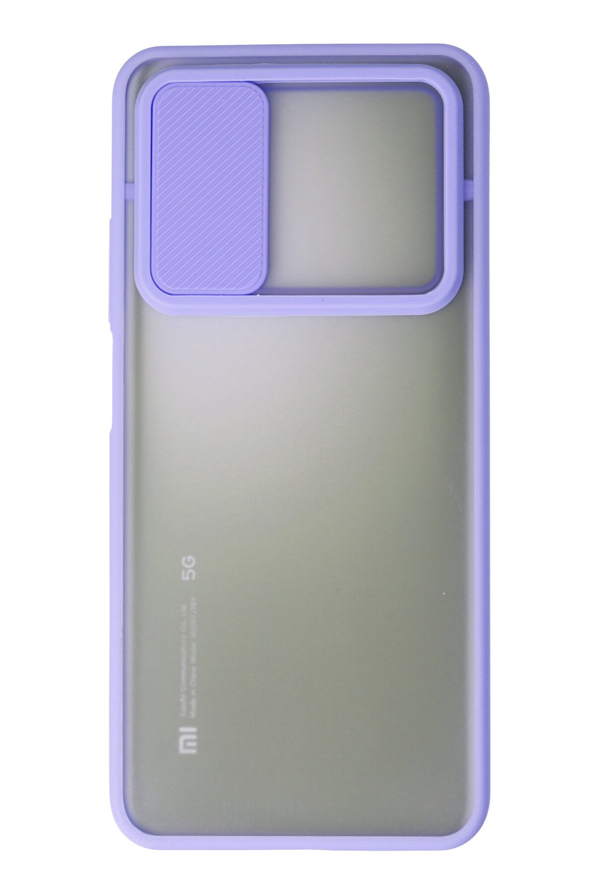 Newface Xiaomi Mi 10T Pro Kılıf Palm Buzlu Kamera Sürgülü Silikon - Lacivert