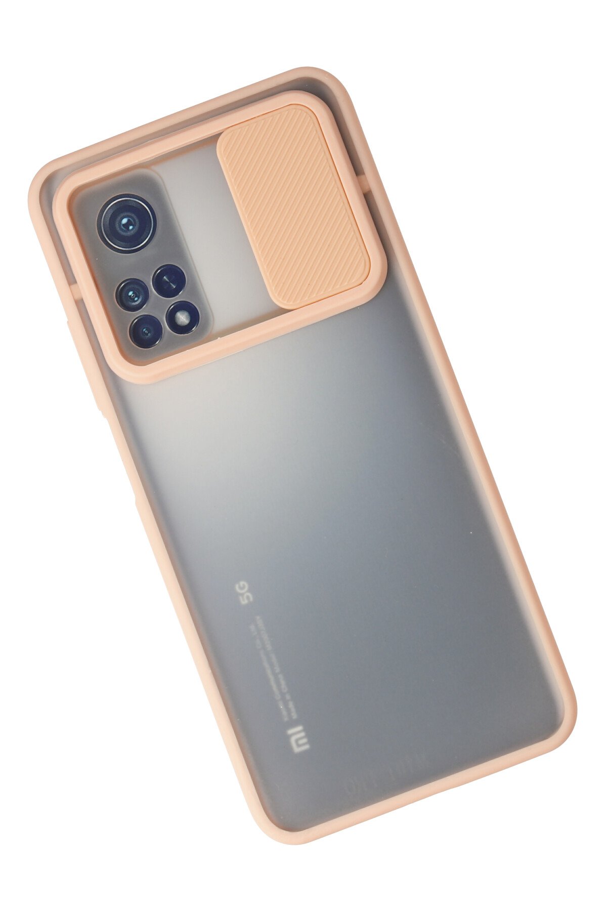 Newface Xiaomi Mi 10T Pro Kılıf Platin Kamera Koruma Silikon - Lila