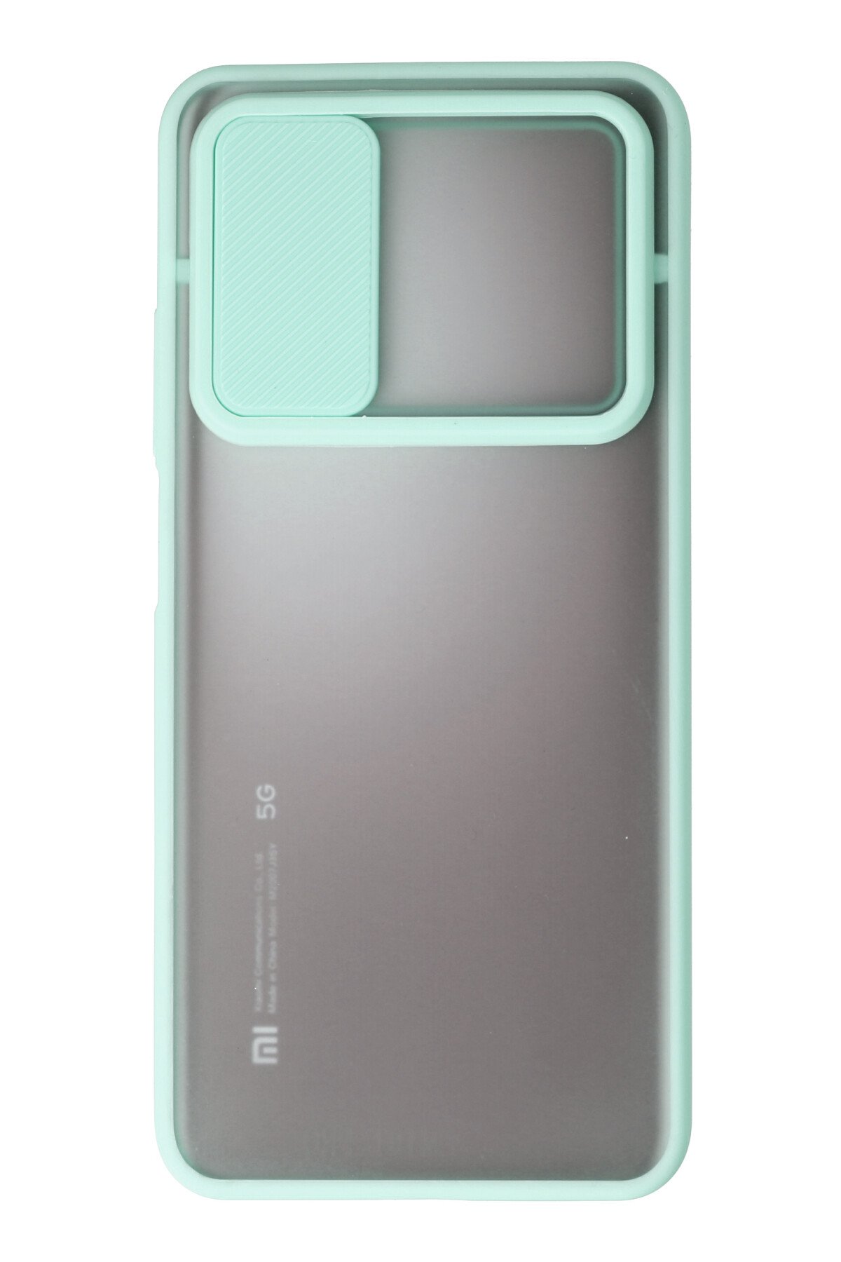 Newface Xiaomi Mi 10T Pro Kılıf Miami Şeffaf Silikon - Lacivert