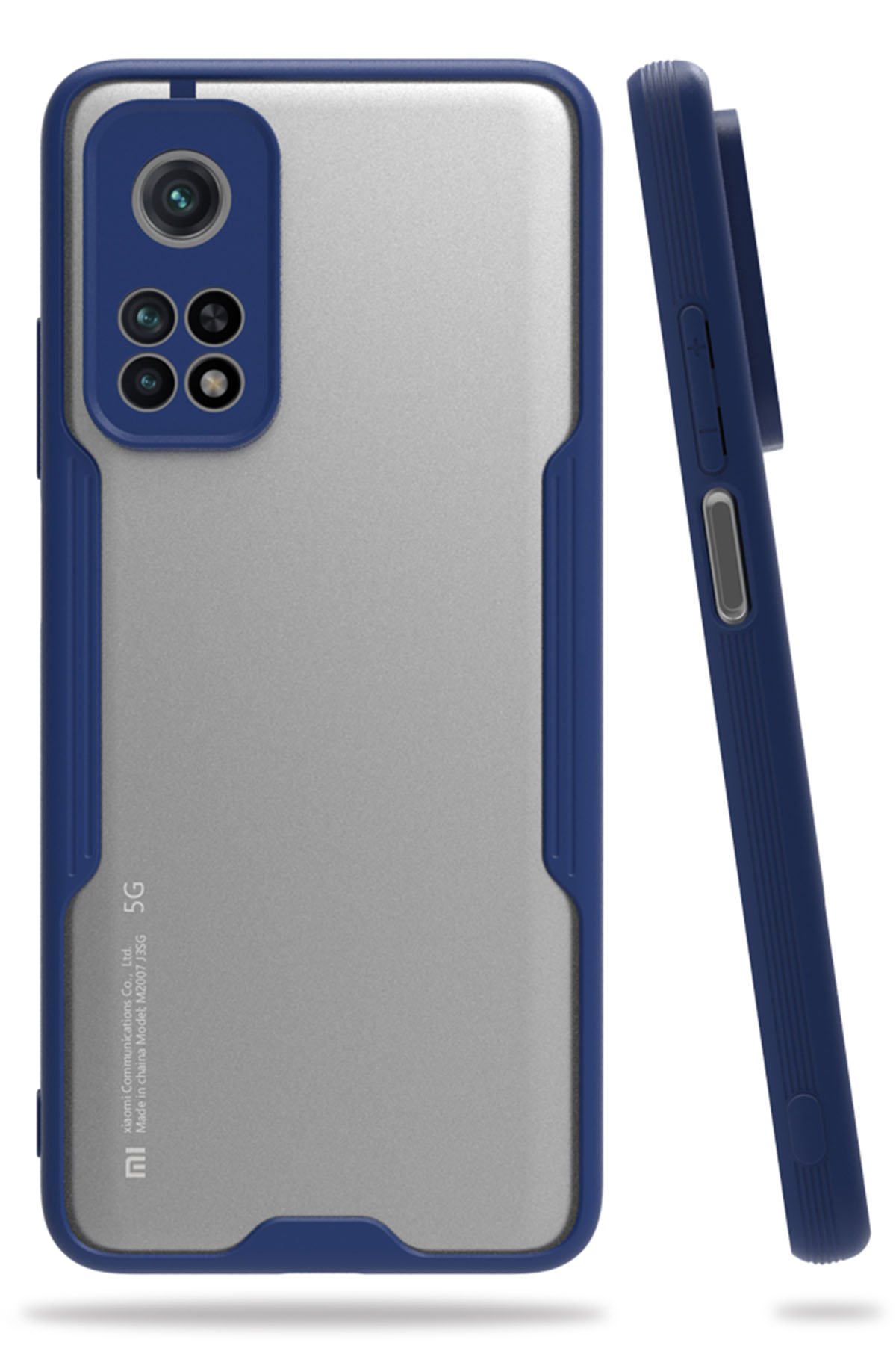 Newface Xiaomi Mi 10T Pro Kılıf Volet Silikon - Siyah