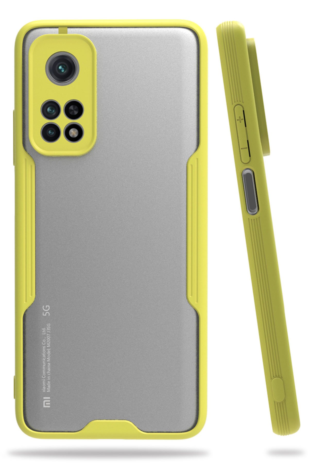 Newface Xiaomi Mi 10T Pro Kılıf Platin Kamera Koruma Silikon - Lila