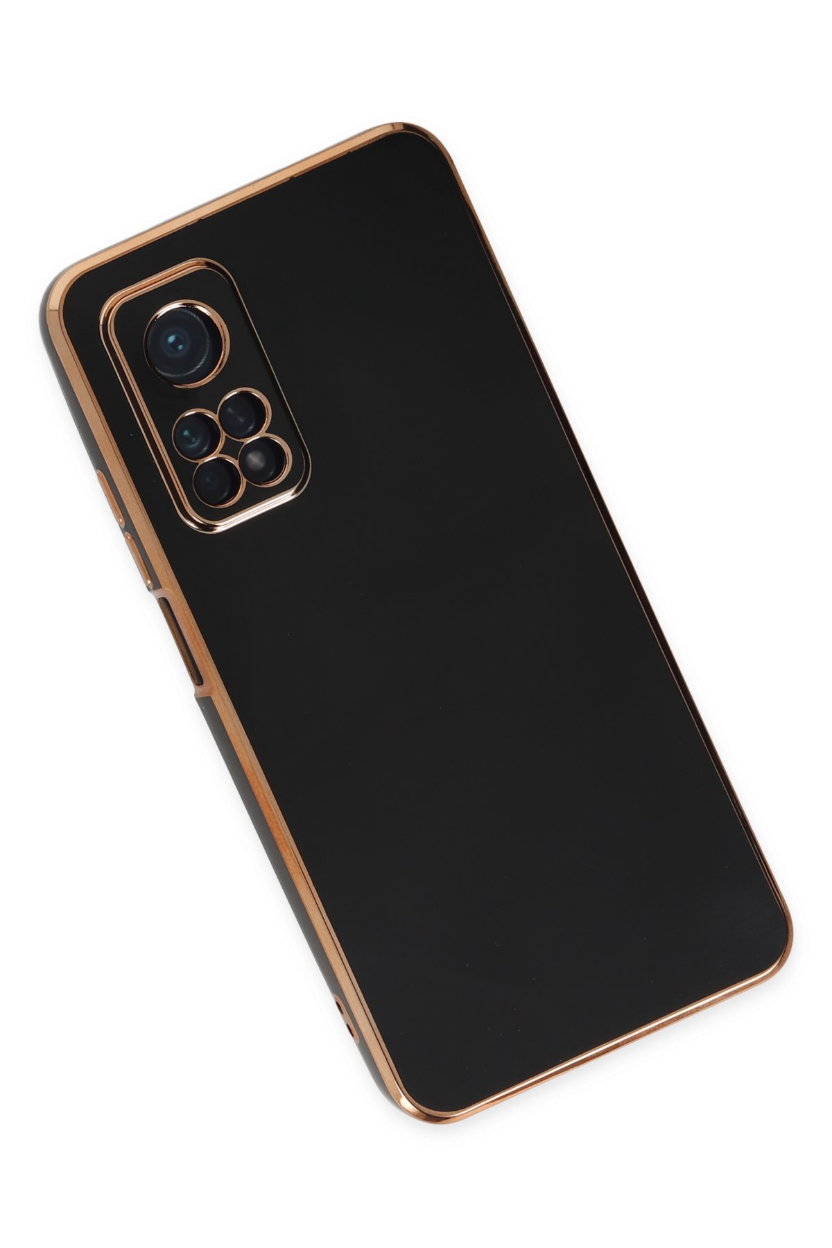 Newface Xiaomi Mi 10T Pro Kılıf Platin Kamera Koruma Silikon - Pembe
