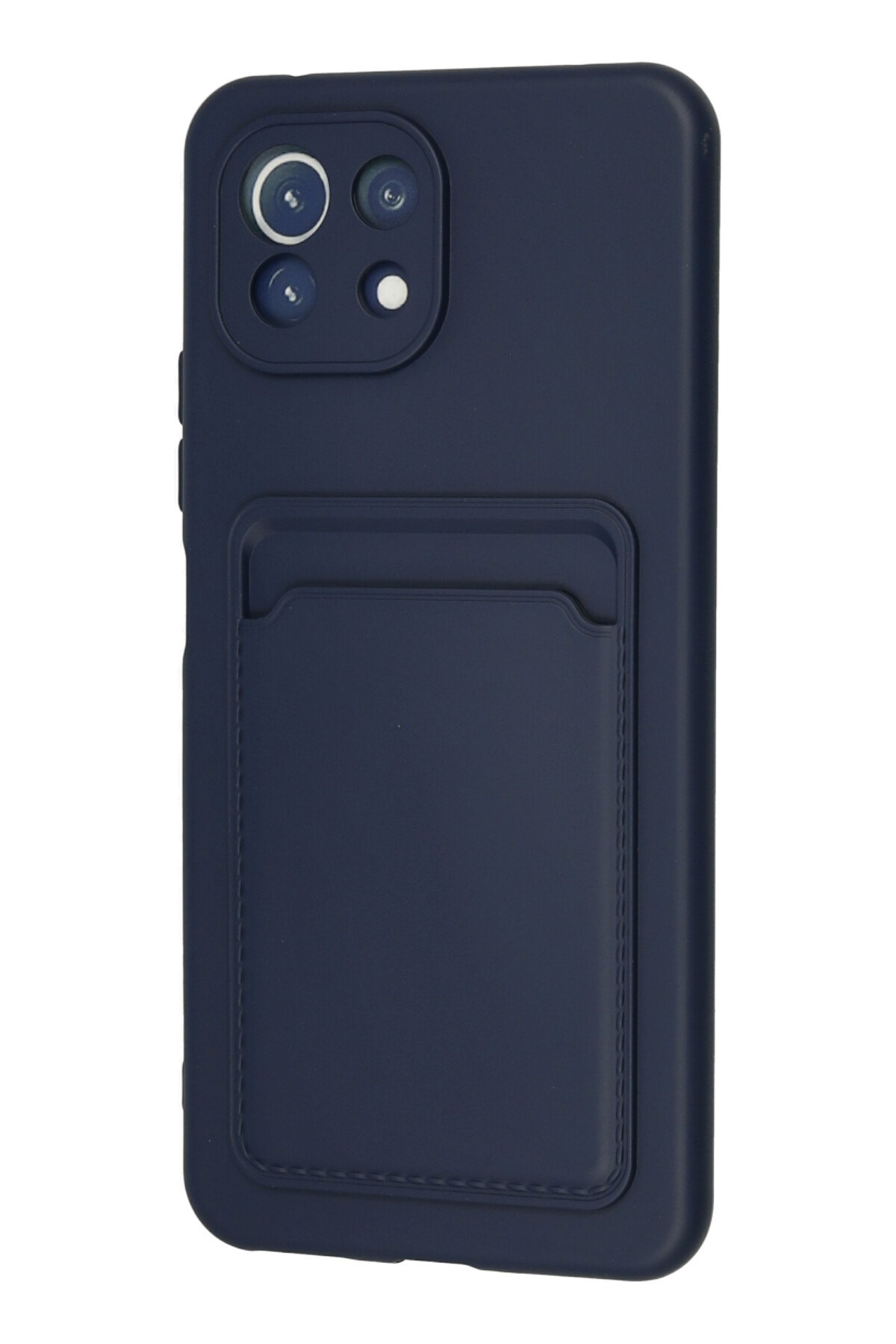 Newface Xiaomi Mi 11 Kılıf Nano içi Kadife Silikon - Gri