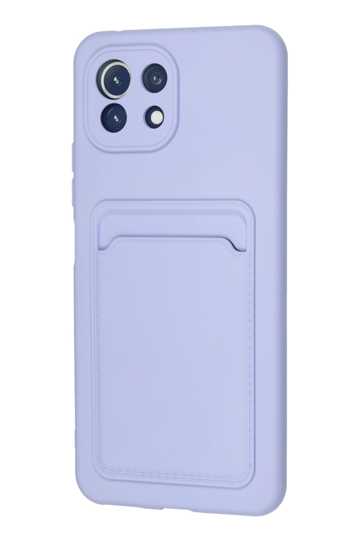Newface Xiaomi Mi 11 Kılıf Kelvin Kartvizitli Silikon - Lacivert