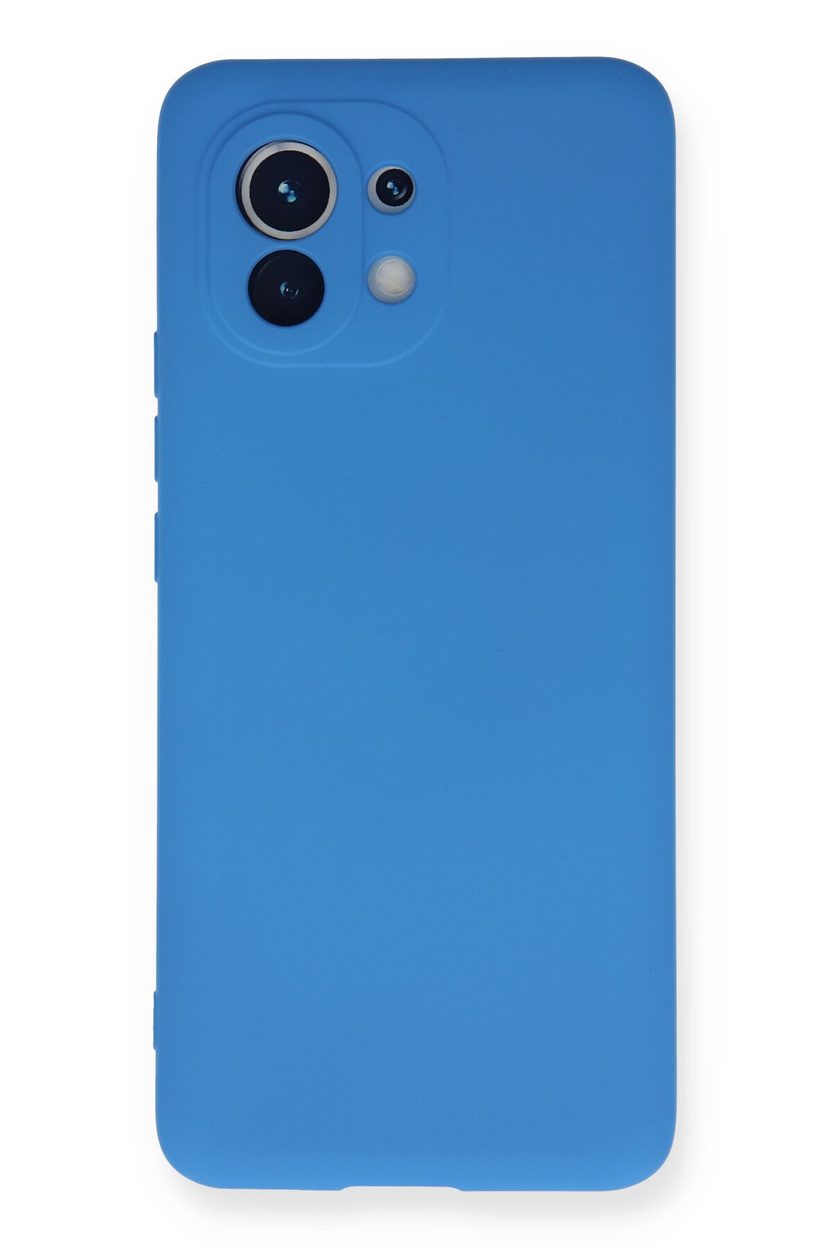 Newface Xiaomi Mi 11 Kılıf Kelvin Kartvizitli Silikon - Bordo