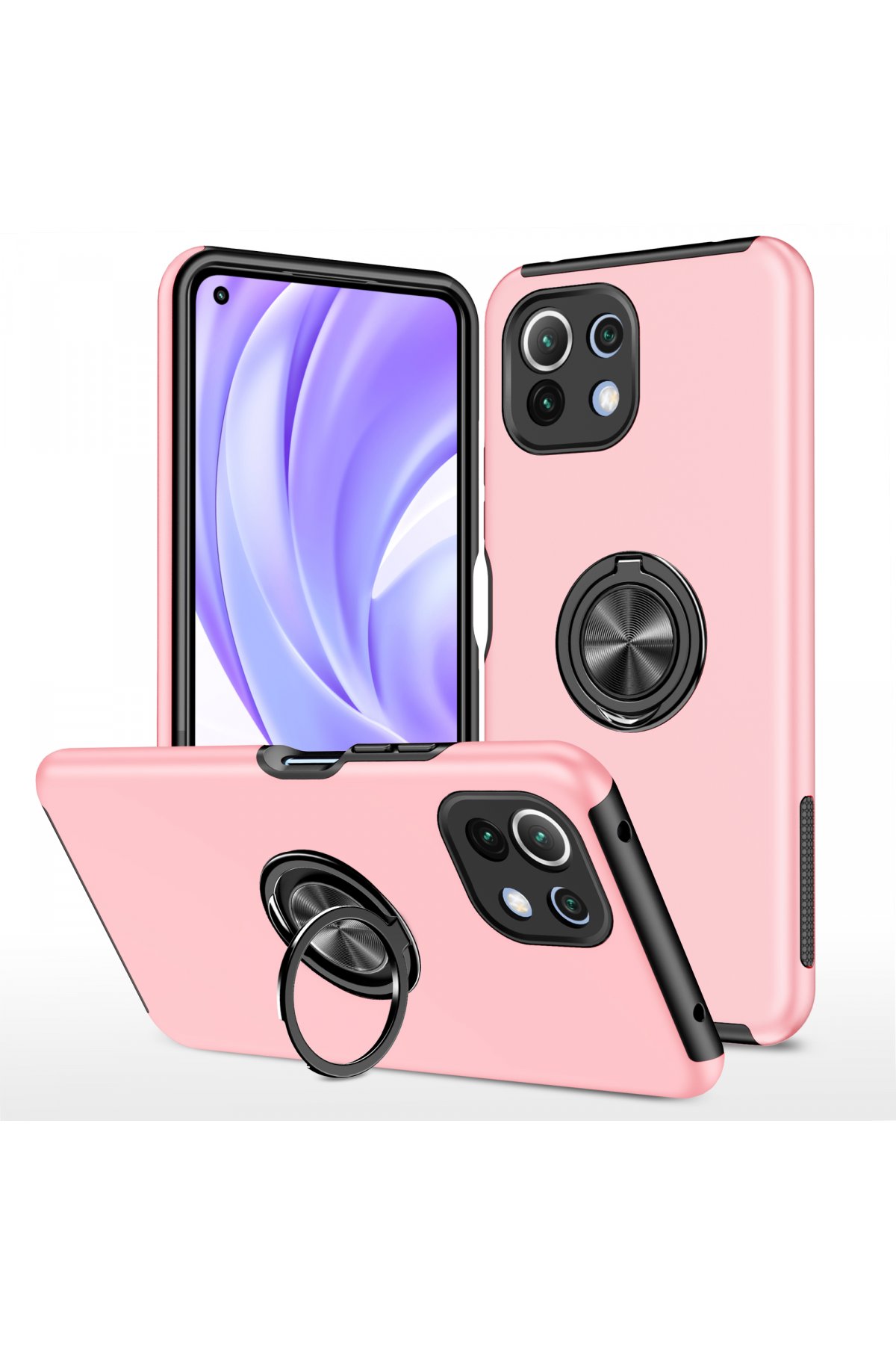 Newface Xiaomi Mİ 11 Lite Kılıf Auto Focus Kapak - Lacivert