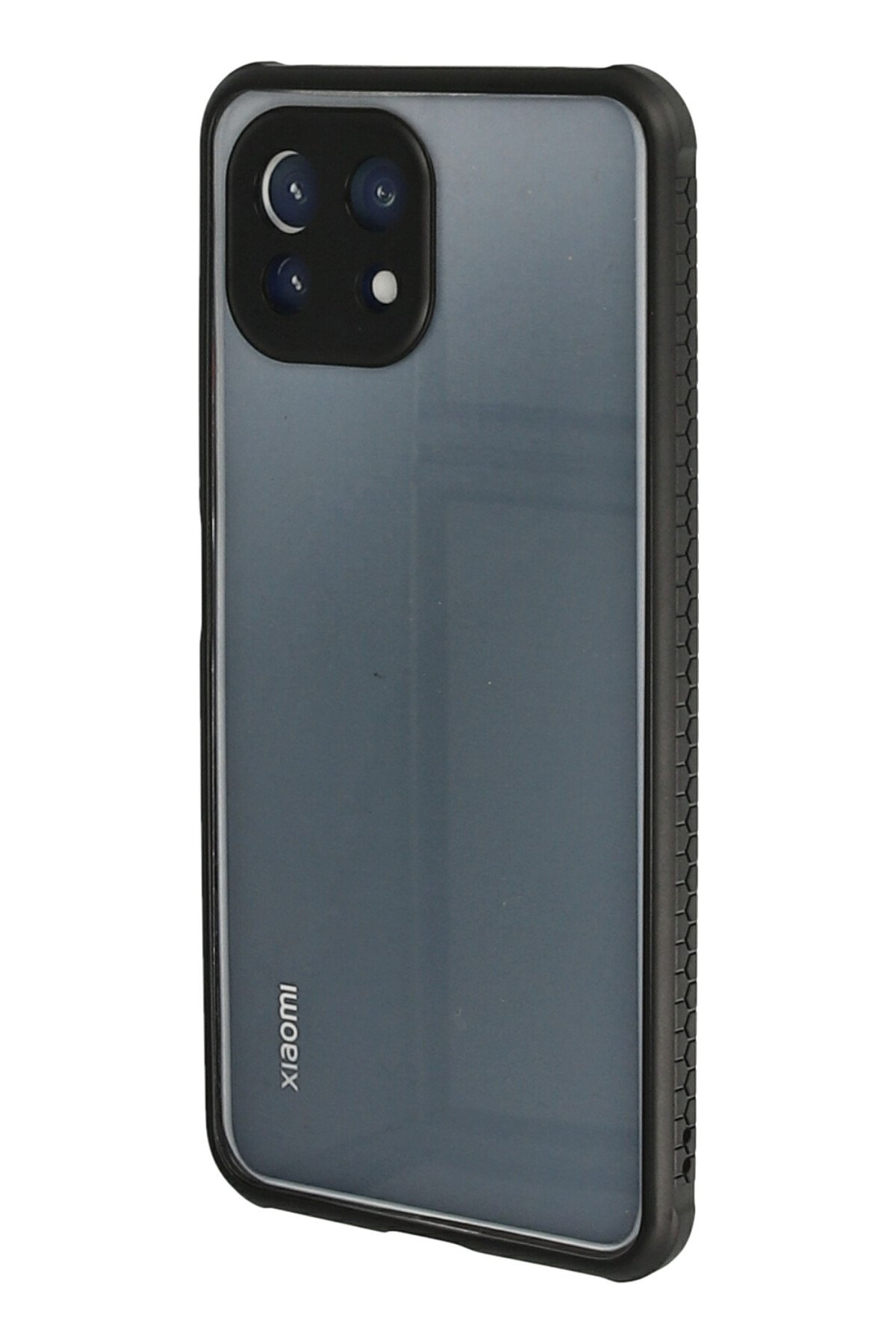 Newface Xiaomi Mİ 11 Lite Kılıf Elit Yüzüklü Kapak - Siyah