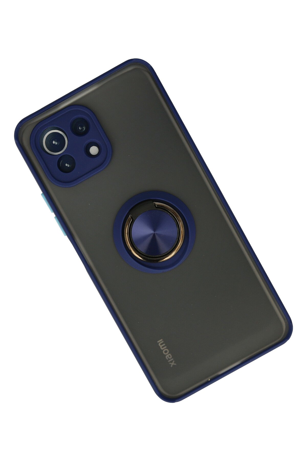 Newface Xiaomi Mİ 11 Lite Kılıf Nano içi Kadife Silikon - Mavi