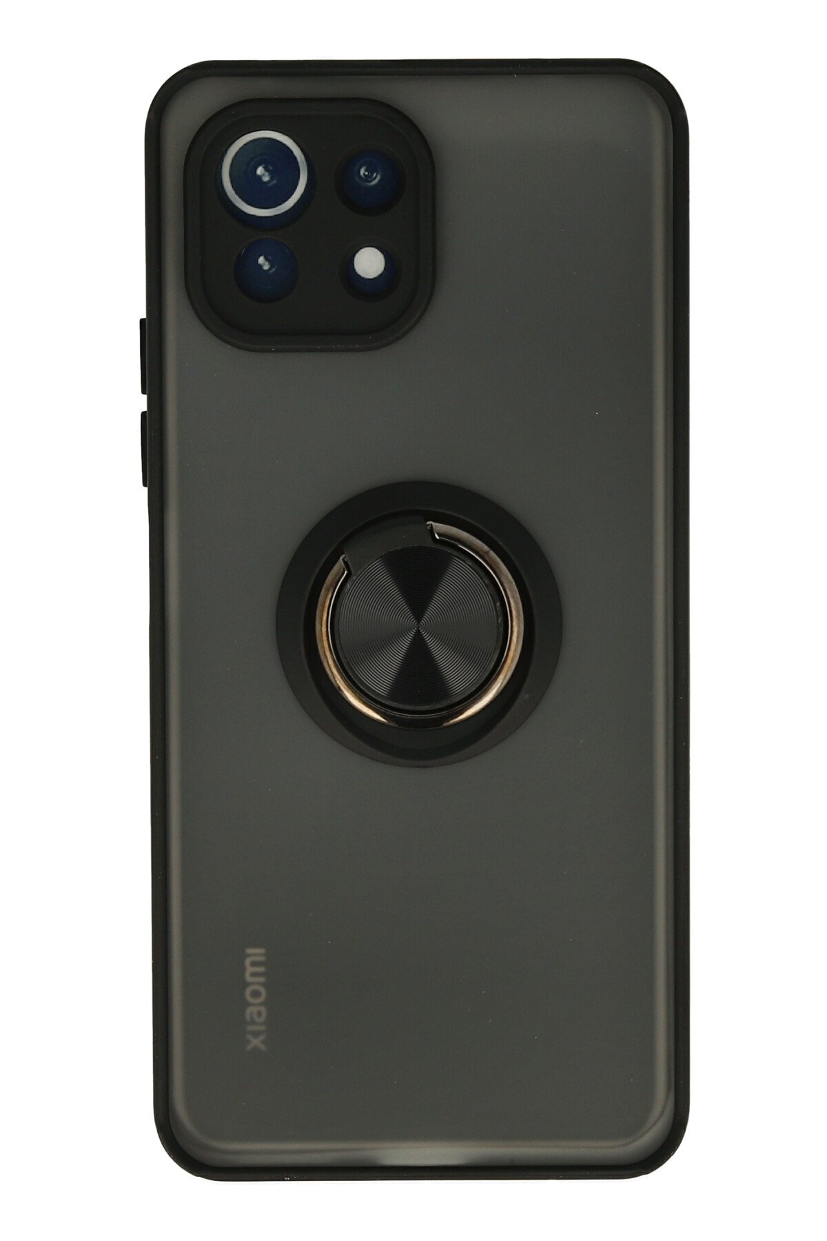 Newface Xiaomi Mİ 11 Lite Kılıf Nano içi Kadife Silikon - Sarı