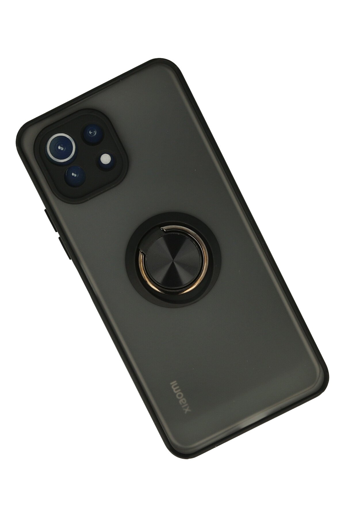 Newface Xiaomi Mİ 11 Lite Kılıf Nano içi Kadife Silikon - Sarı