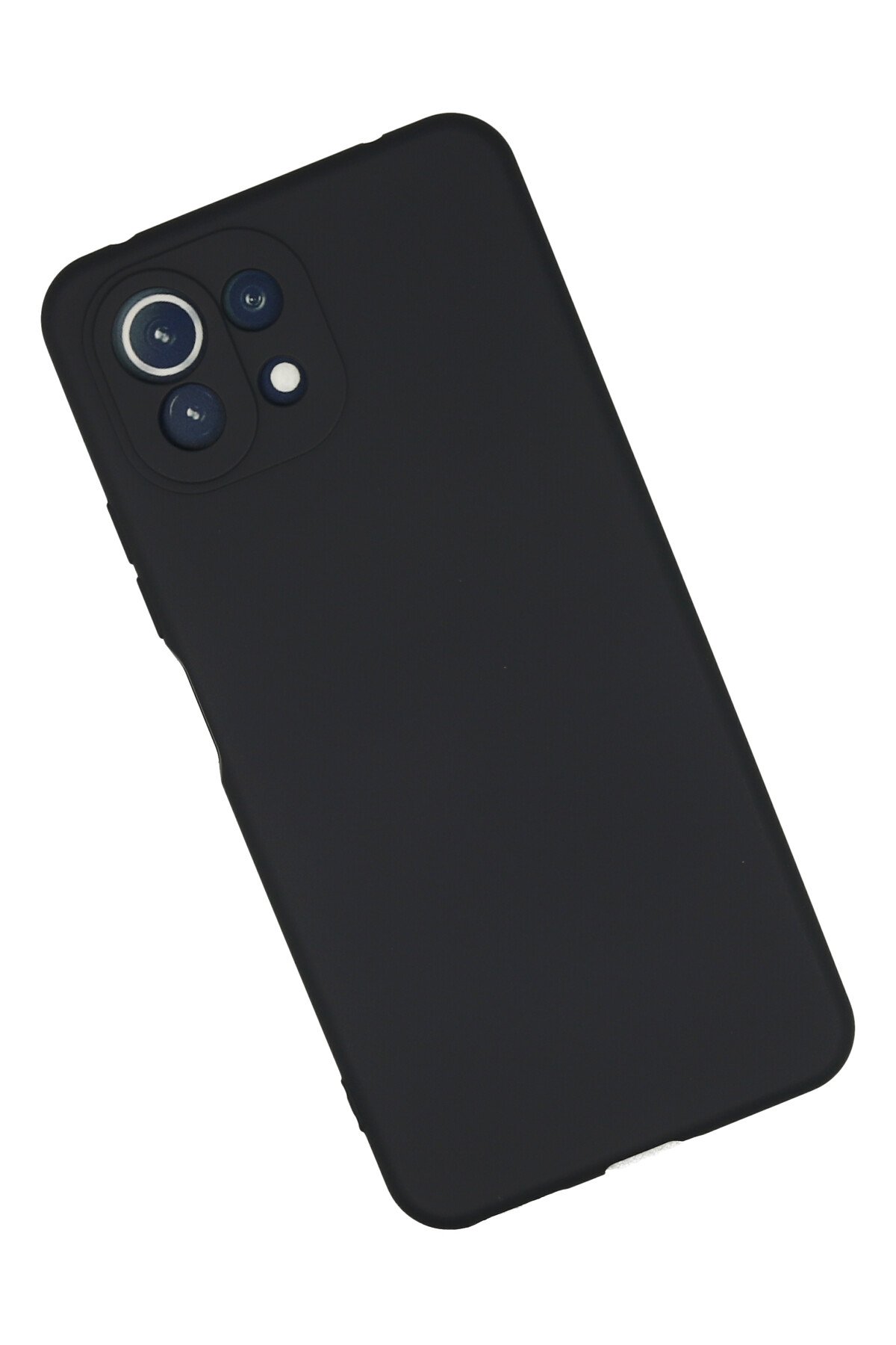 Newface Xiaomi Mİ 11 Lite Kılıf Platin Silikon - Siyah