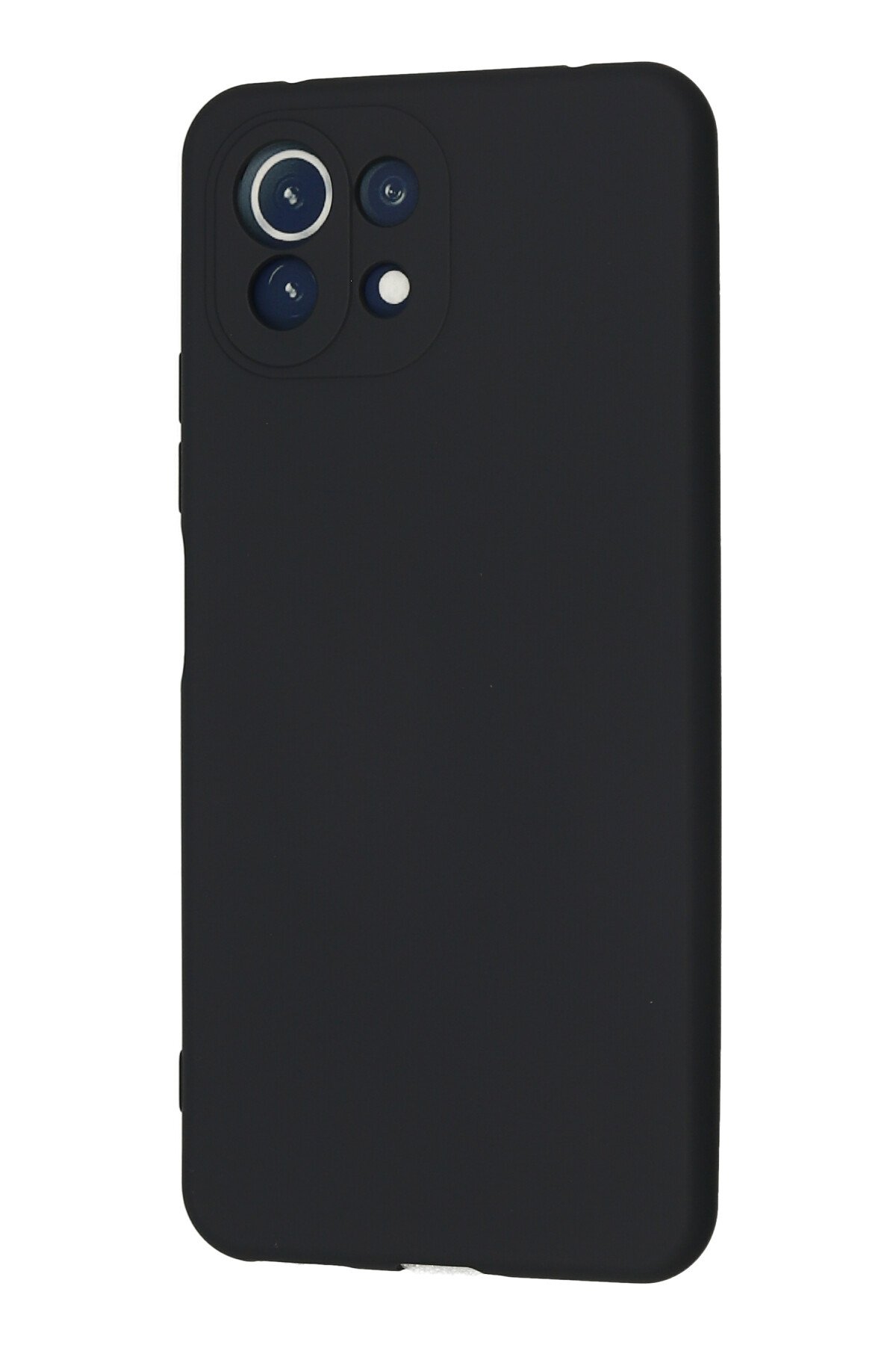 Newface Xiaomi Mİ 11 Lite Kılıf Platin Silikon - Siyah