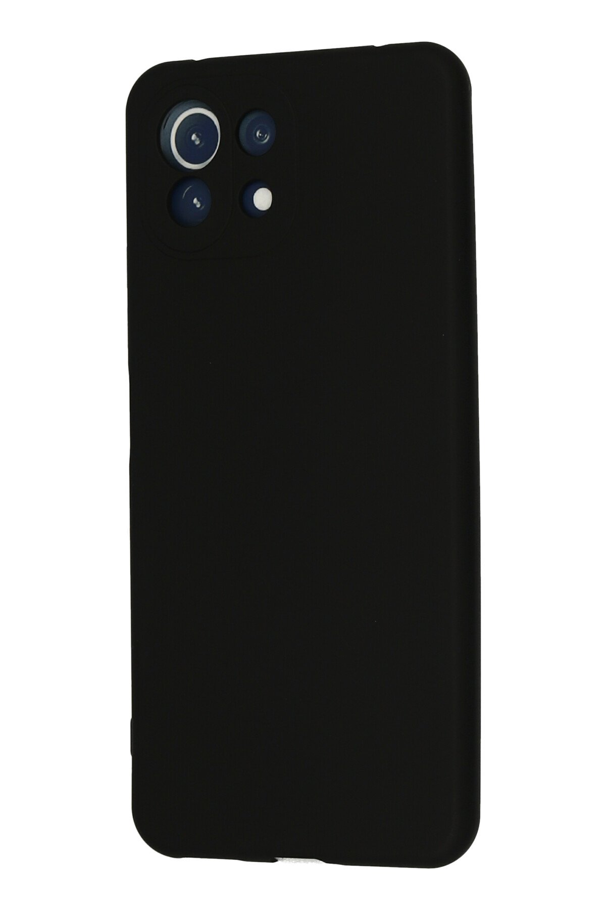 Newface Xiaomi Mİ 11 Lite Kılıf Focus Karbon Silikon - Siyah