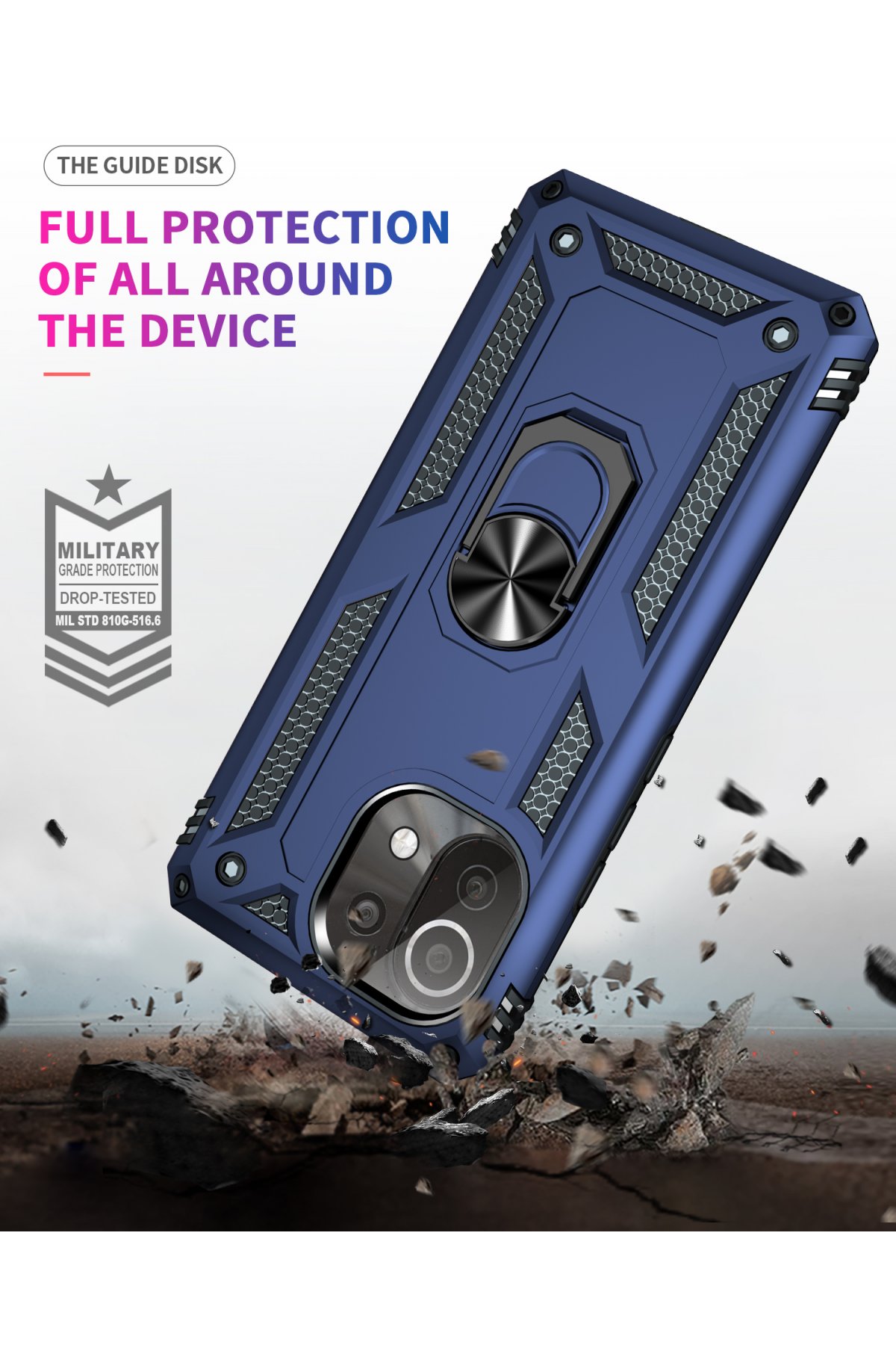 Newface Xiaomi Mİ 11 Lite Kılıf Platin Silikon - Mavi