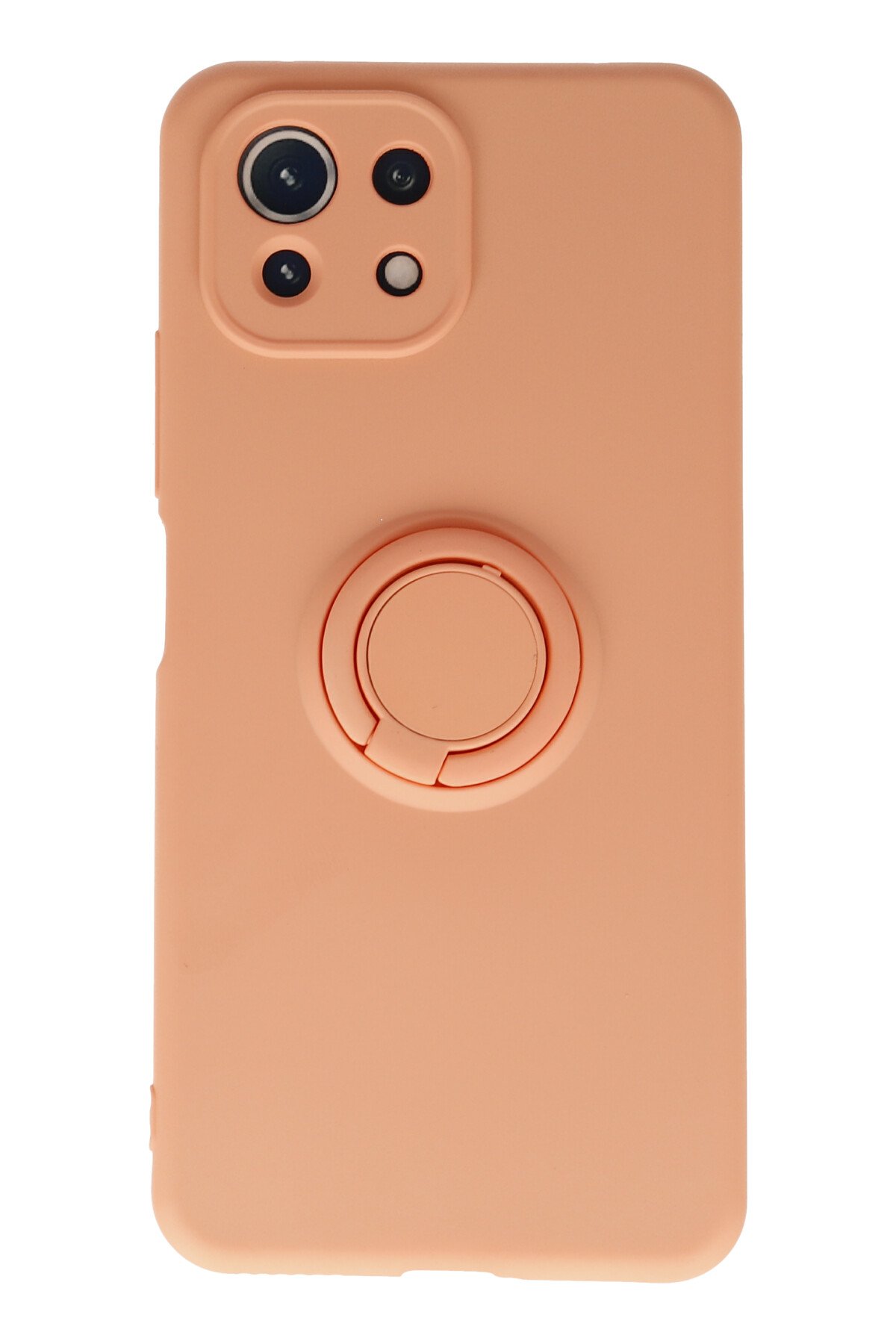 Newface Xiaomi Mİ 11 Lite Kılıf Miami Şeffaf Silikon - Siyah
