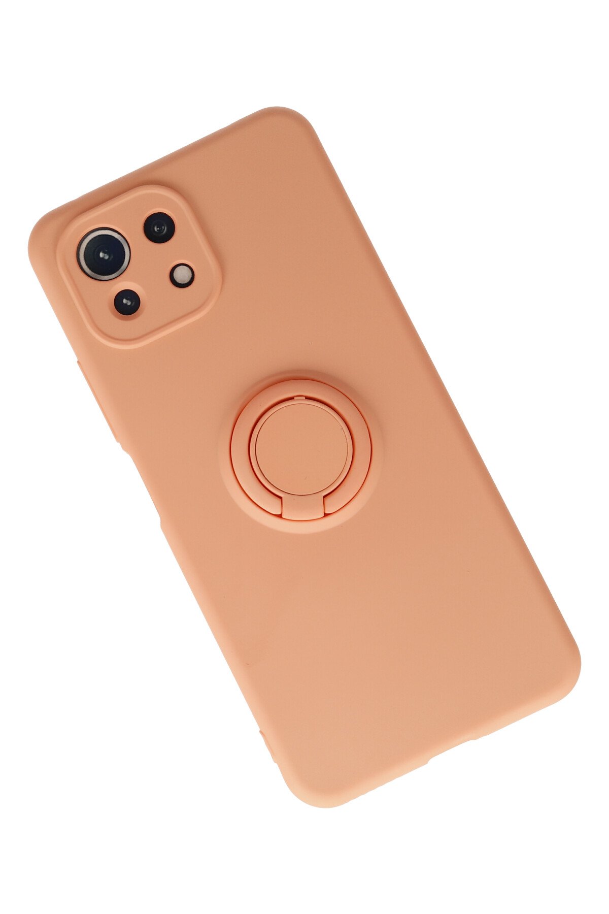Newface Xiaomi Mİ 11 Lite Kılıf Miami Şeffaf Silikon - Siyah