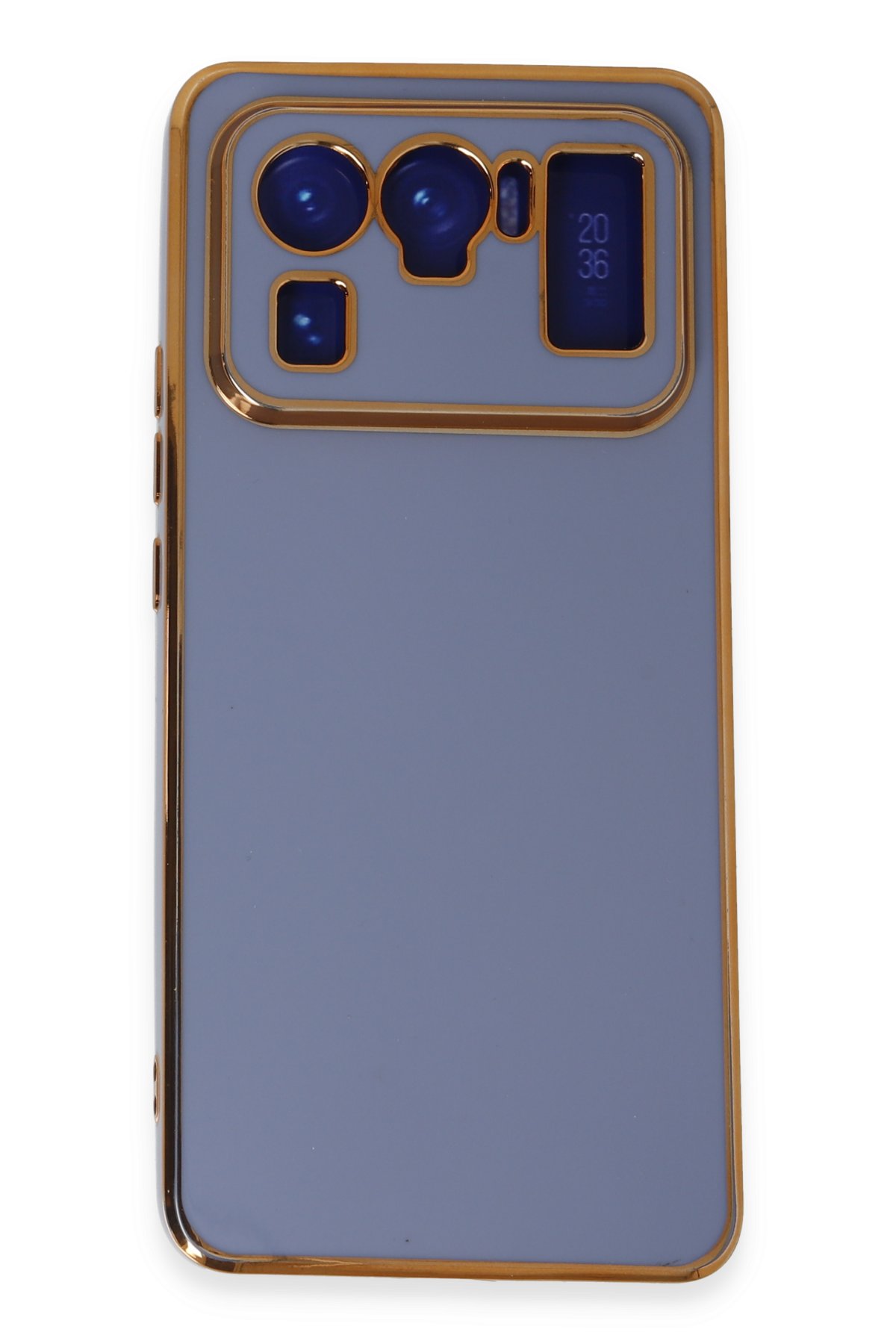 Newface Xiaomi Mi 11 Ultra Kılıf Volet Silikon - Mor