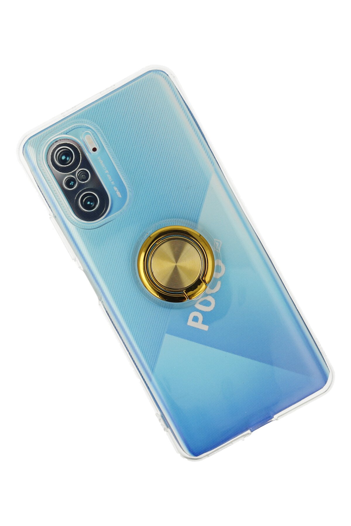 Newface Xiaomi Mi 11i Kılıf Range Yüzüklü Silikon - Kırmızı