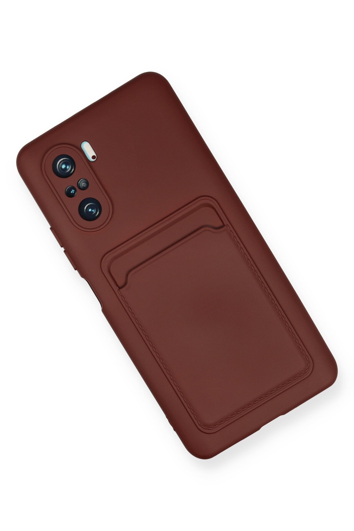 Newface Xiaomi Mi 11i Kılıf Pars Lens Yüzüklü Silikon - Gümüş