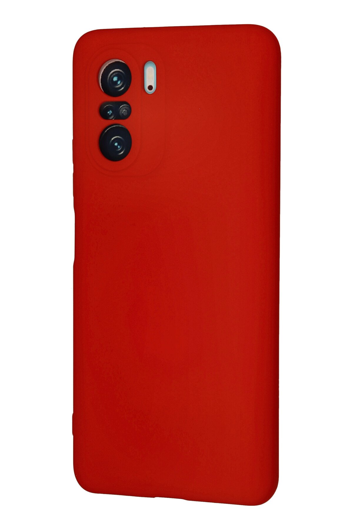 Newface Xiaomi Mi 11i Kılıf Nano içi Kadife Silikon - Turuncu