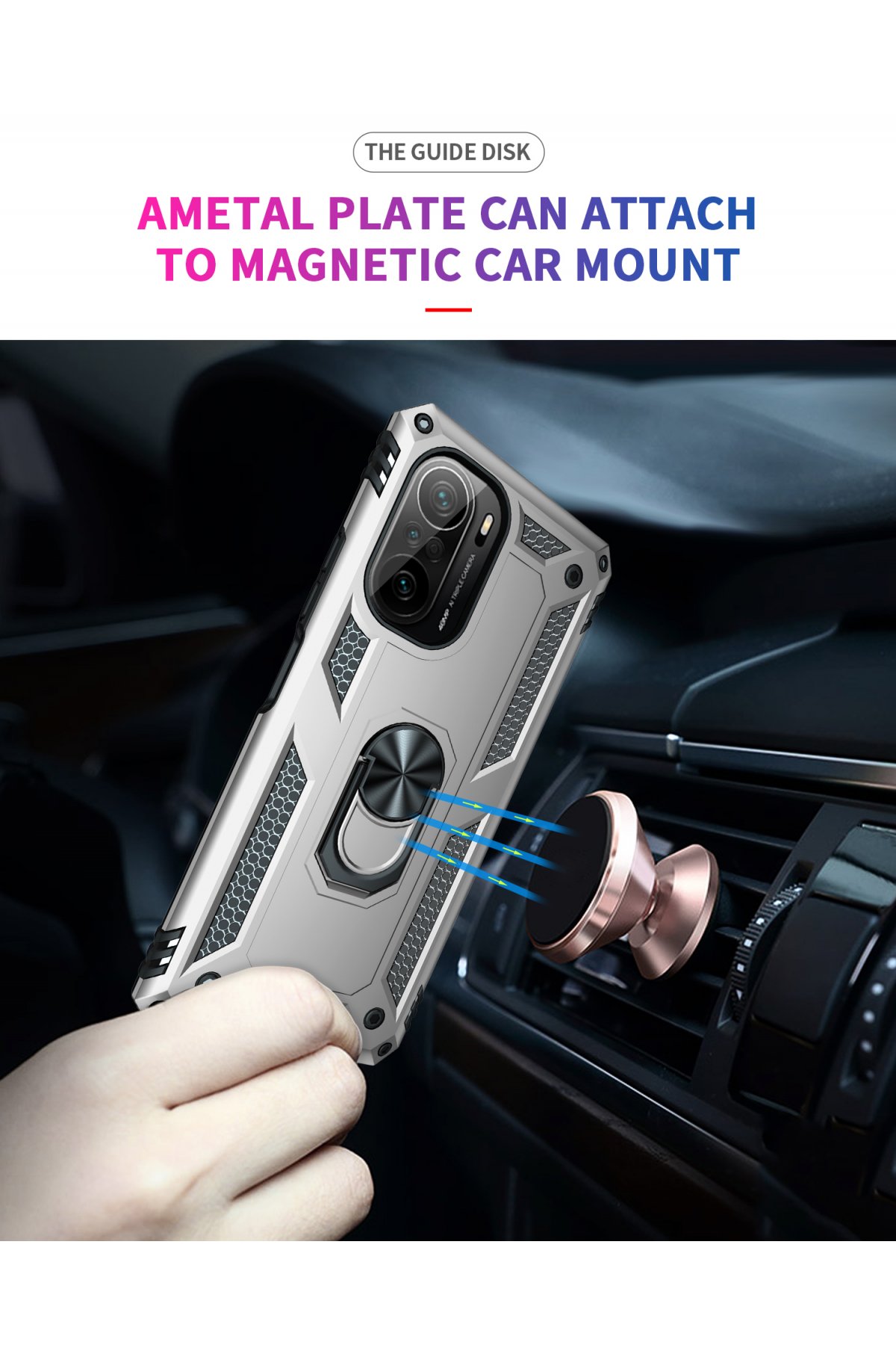 Newface Xiaomi Mi 11i Kılıf Nano içi Kadife Silikon - Mavi