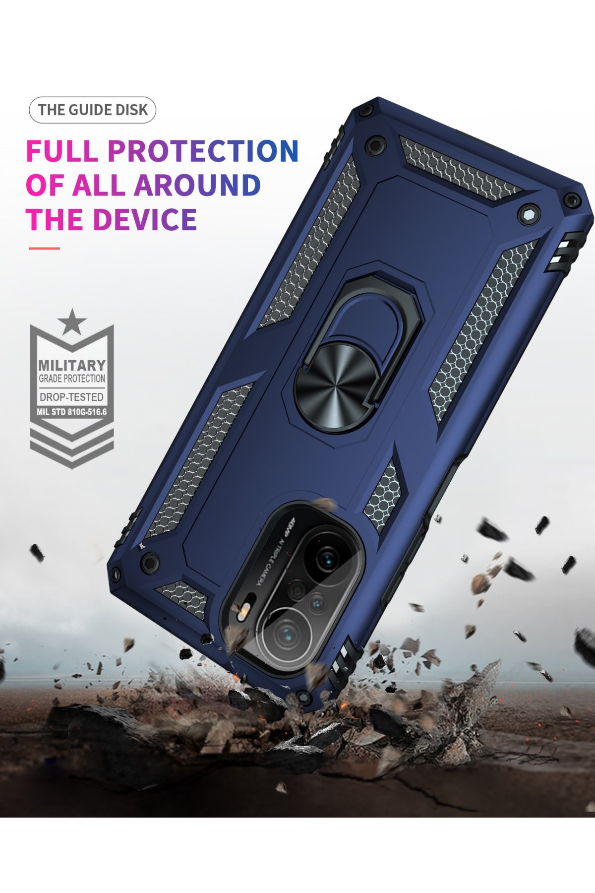 Newface Xiaomi Mi 11i Kılıf Montreal Silikon Kapak - Kırmızı