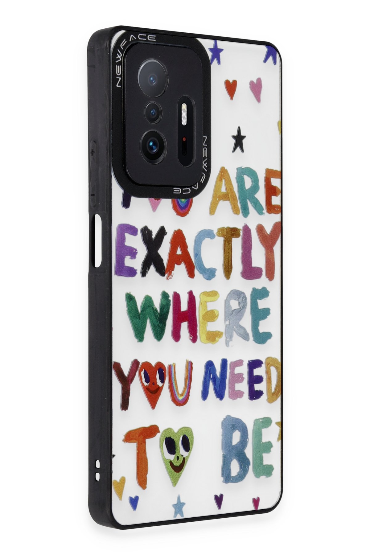 Newface Xiaomi Mi 11T 3D Antistatik Cam Ekran Koruyucu